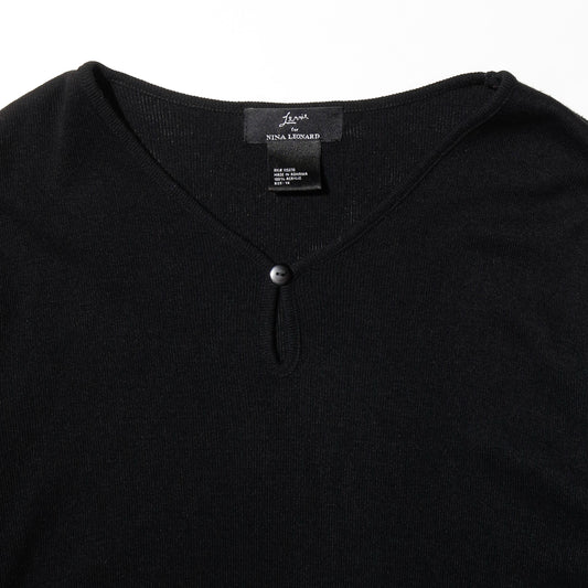 vintage feather cuffs fringe sweter