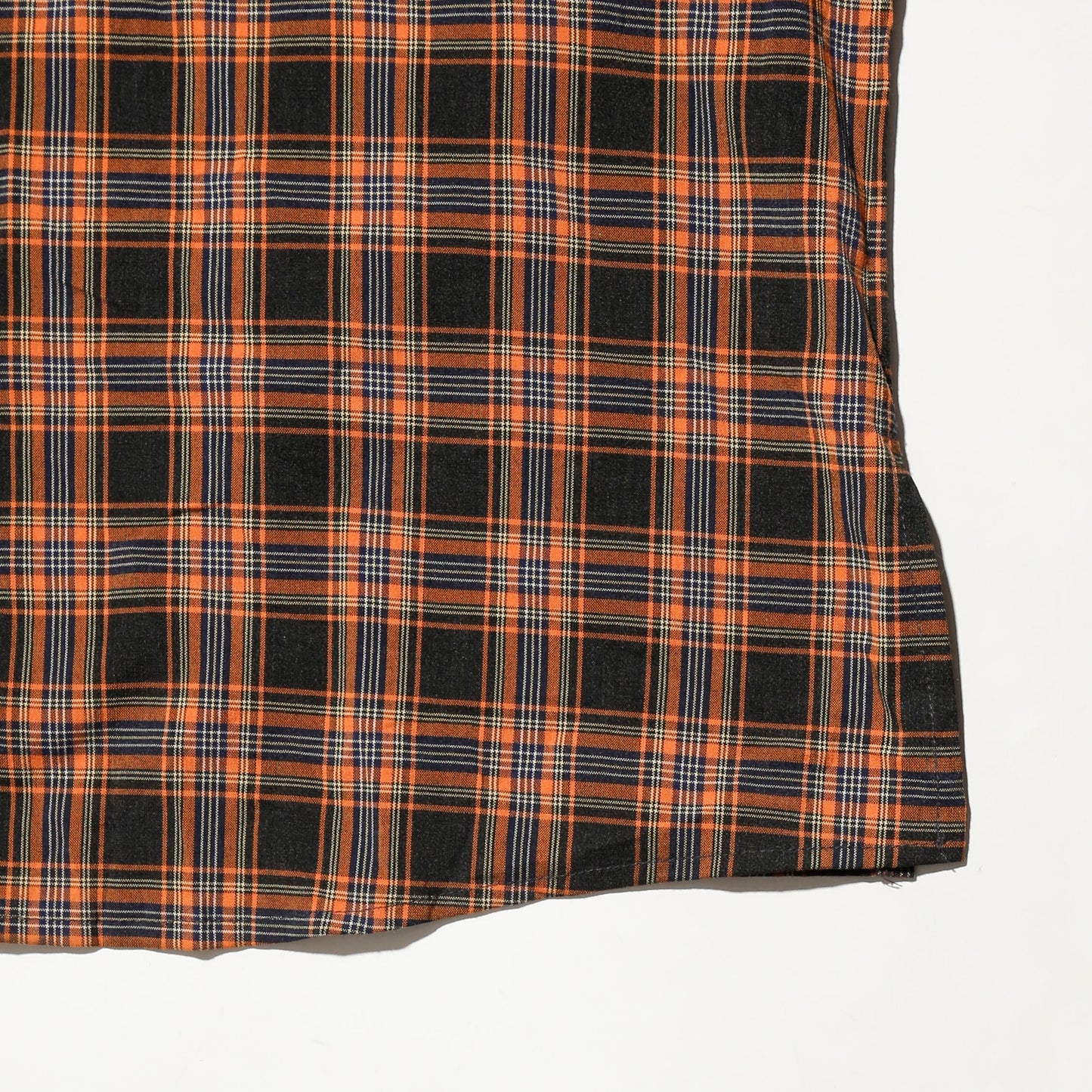 vintage check zipped drizzler jacket