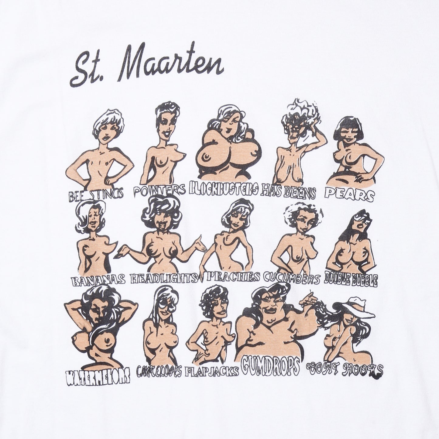 vintage 90-00's tits t-shirt