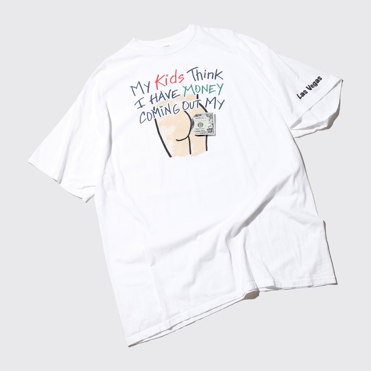 vintage shock humor t-shirt