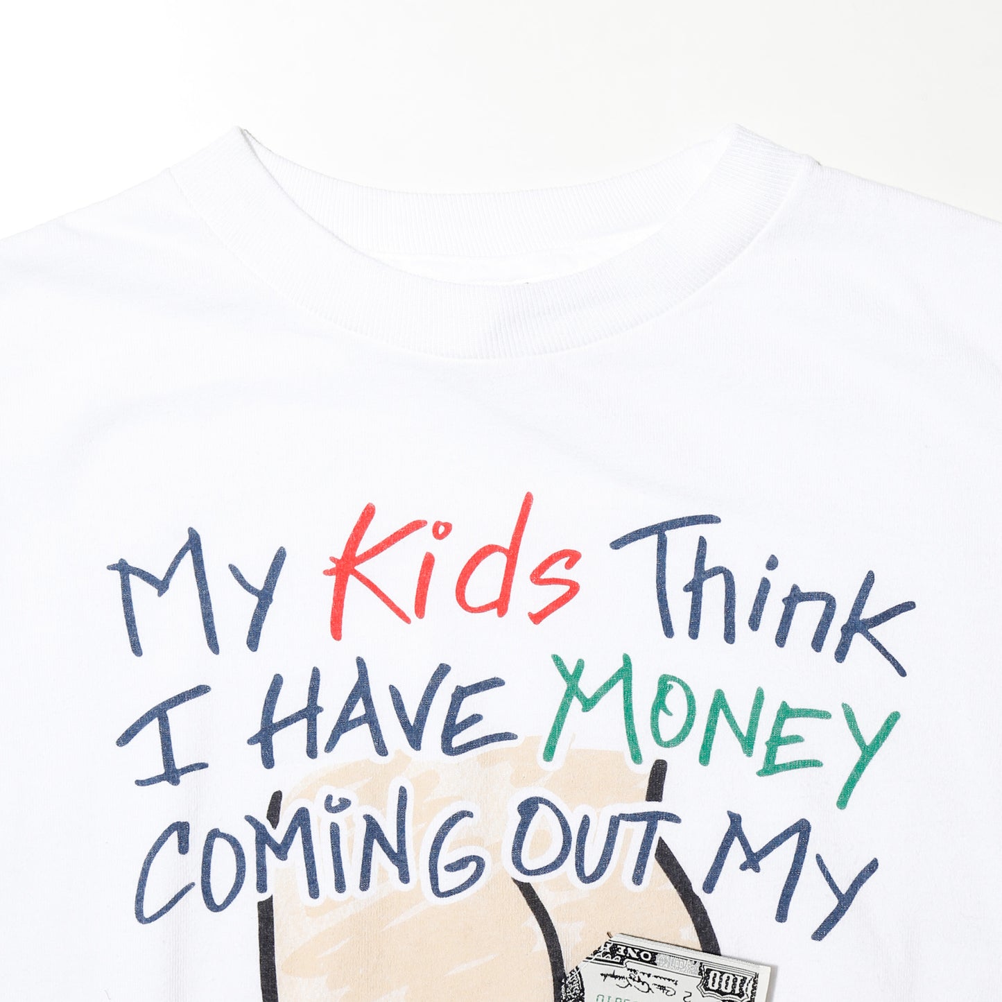 vintage shock humor t-shirt