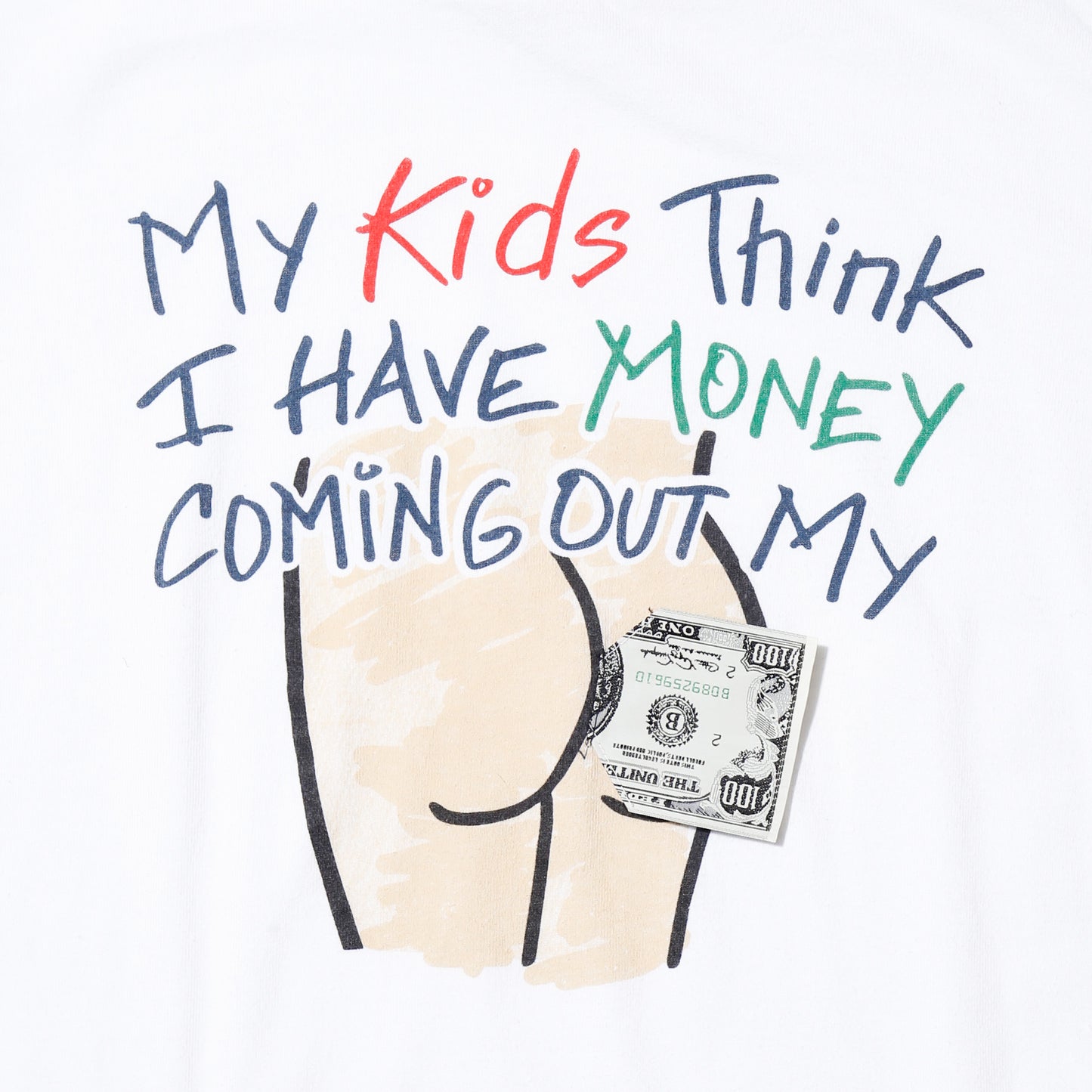 vintage shock humor t-shirt