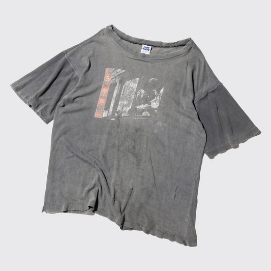 vintage 1997's faith no more "australian tour" broken t-shirt