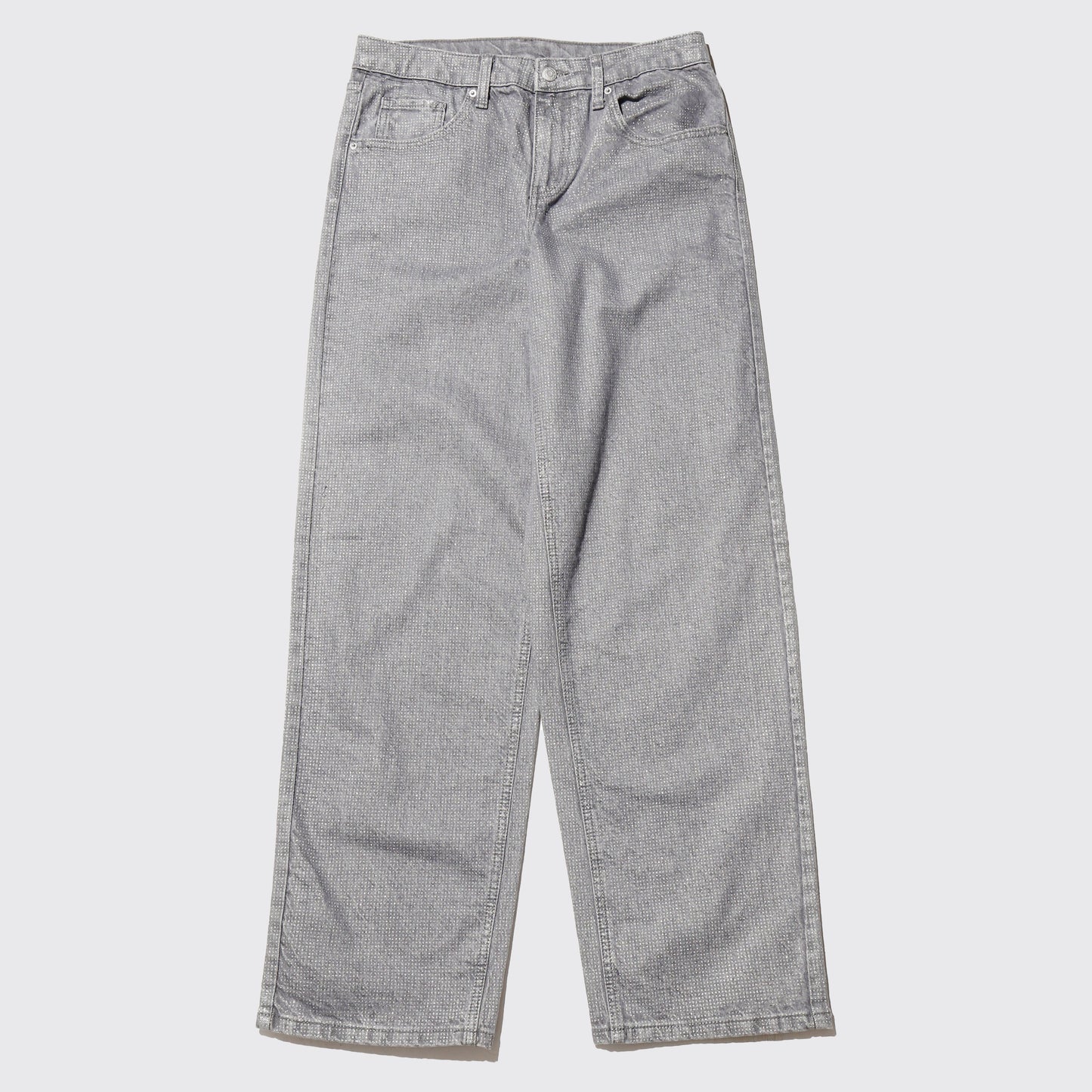 vintage shinny baggy jeans