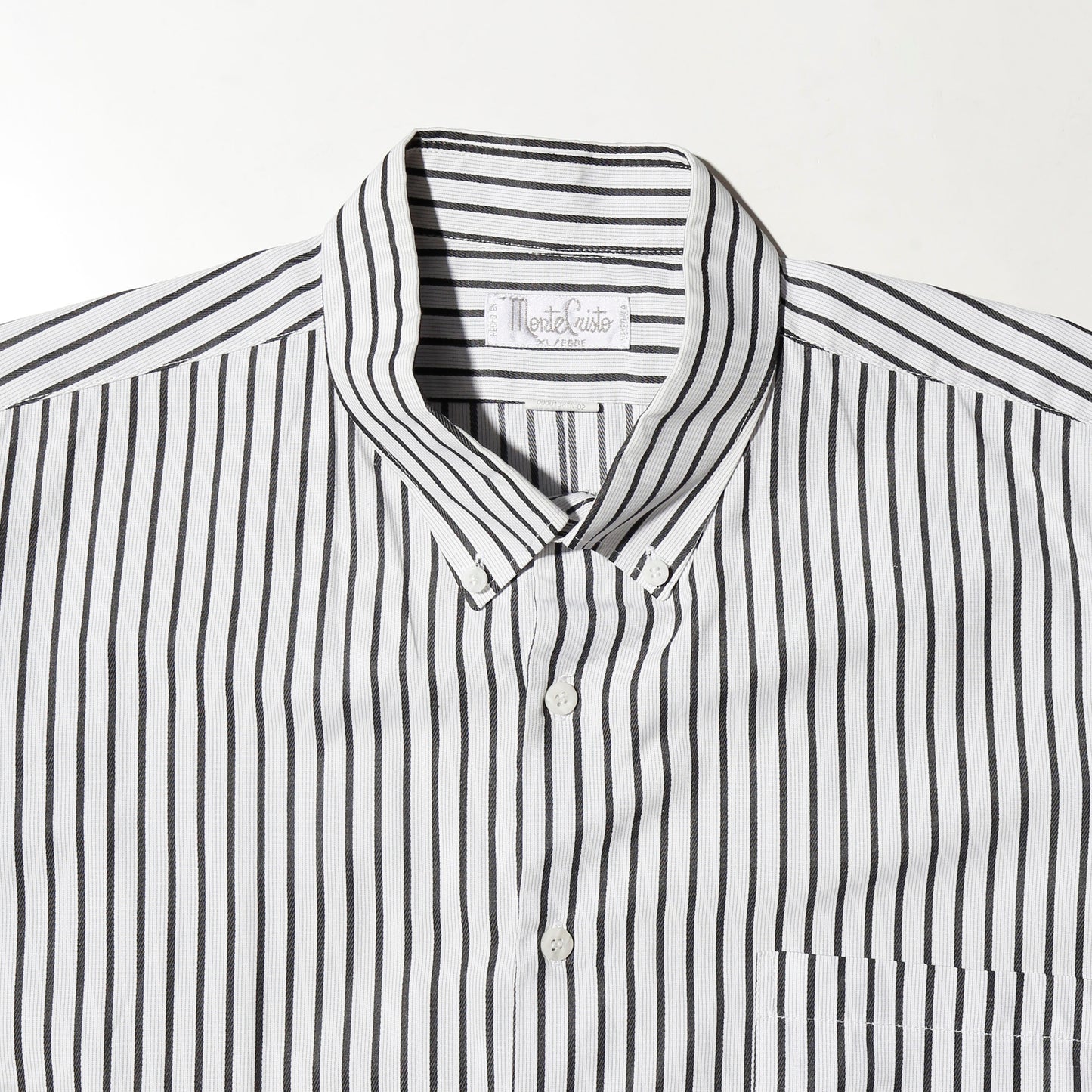 vintage euro cotton stripe h/s shirt