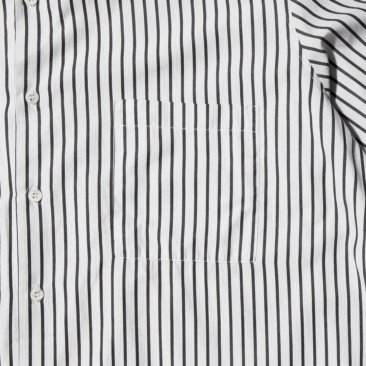 vintage euro cotton stripe h/s shirt