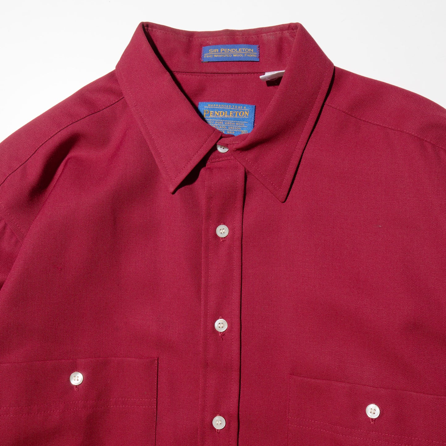 vintage pendleton gabardine shirt