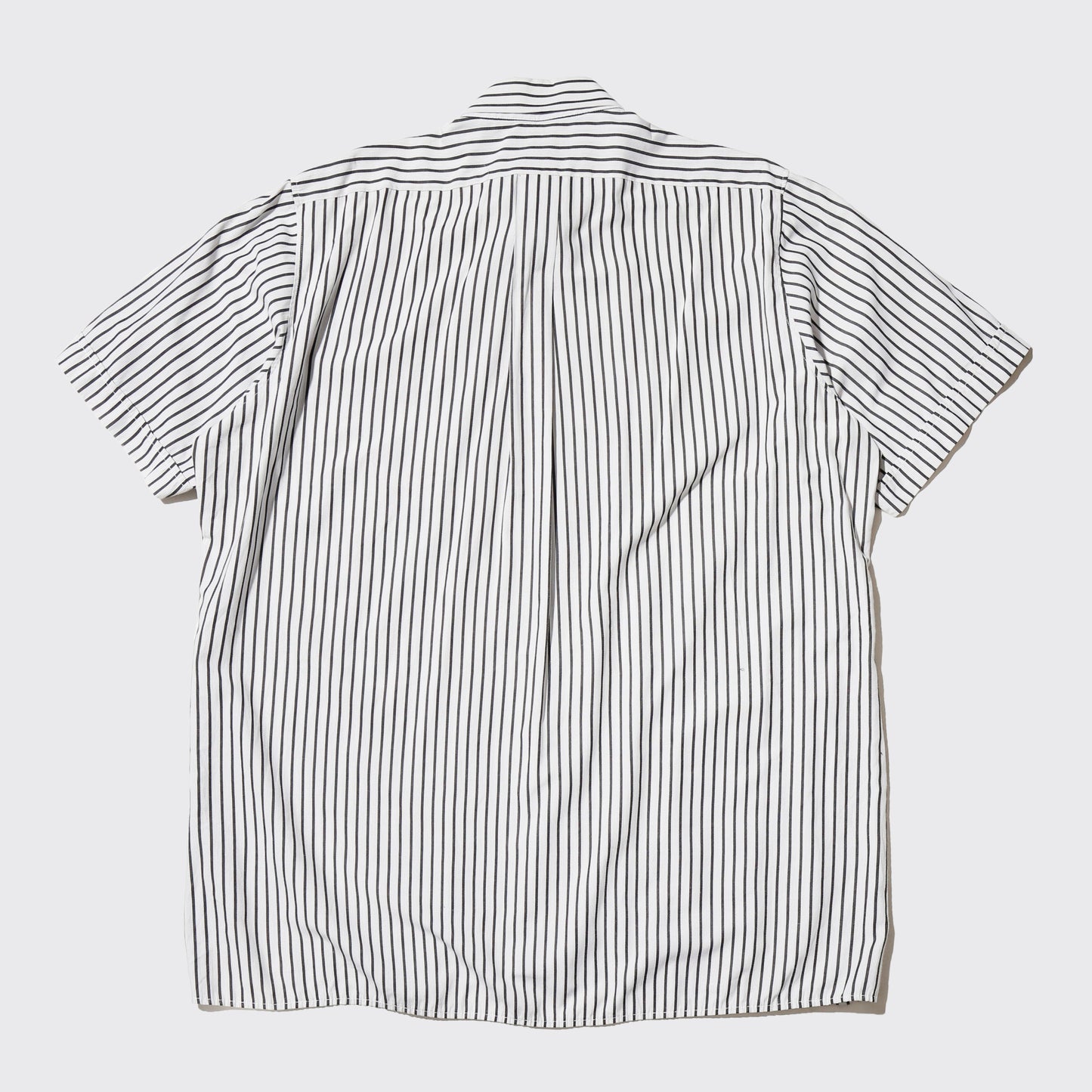 vintage euro cotton stripe h/s shirt
