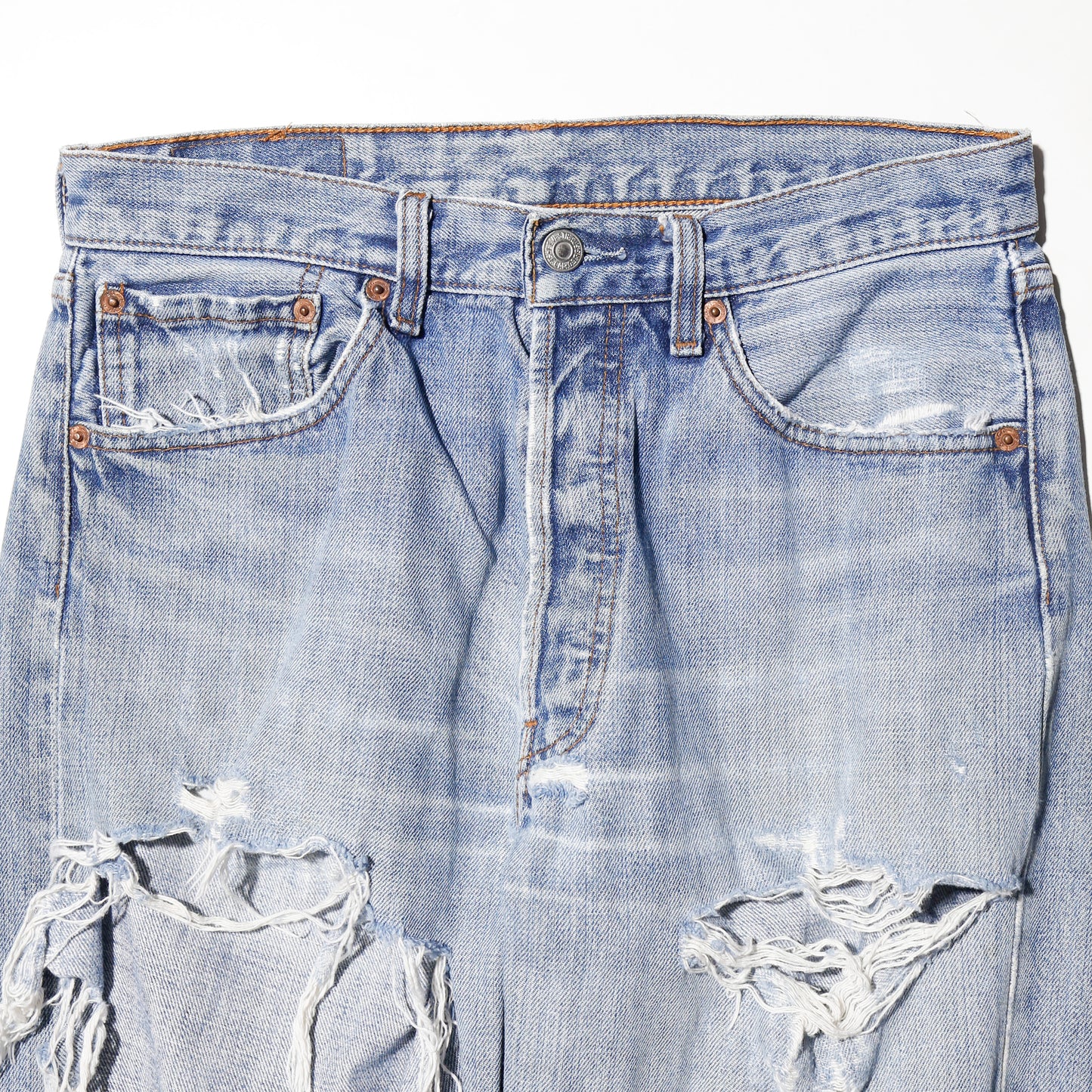 vintage euro 90-00's levi's 501 crush jeans