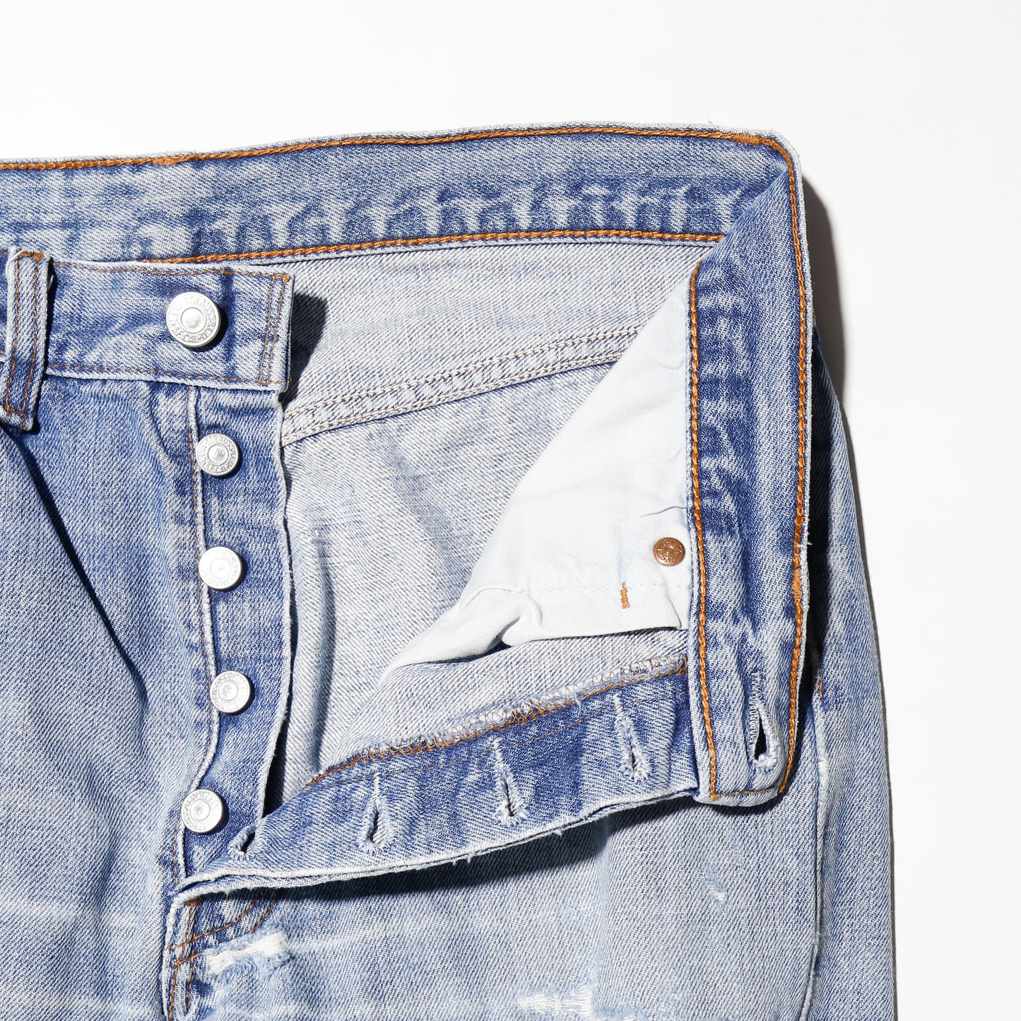 vintage euro 90-00's levi's 501 crush jeans