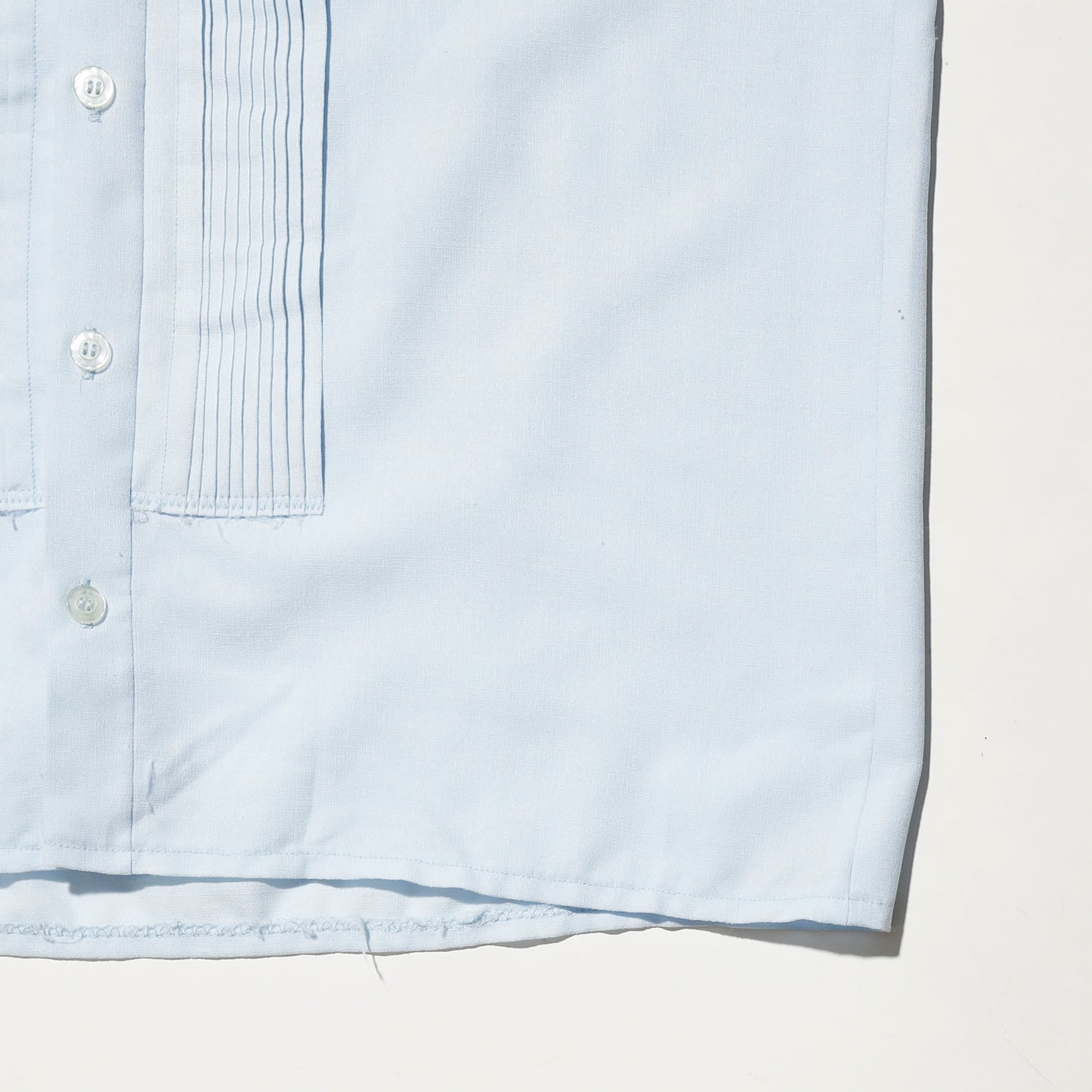 vintage 70's hand made by Barb Beltz pleats dress shirt