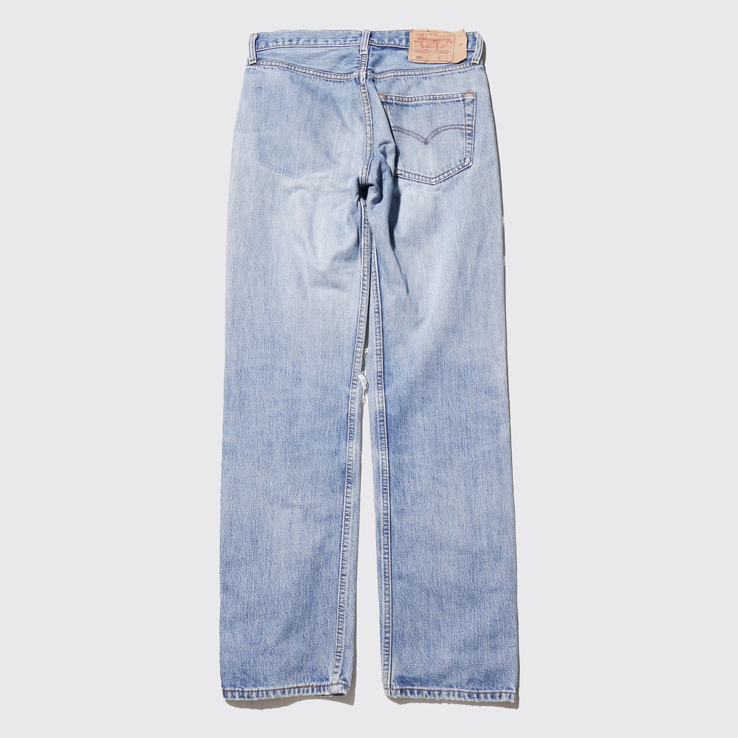 vintage euro 90-00's levi's 501 crush jeans