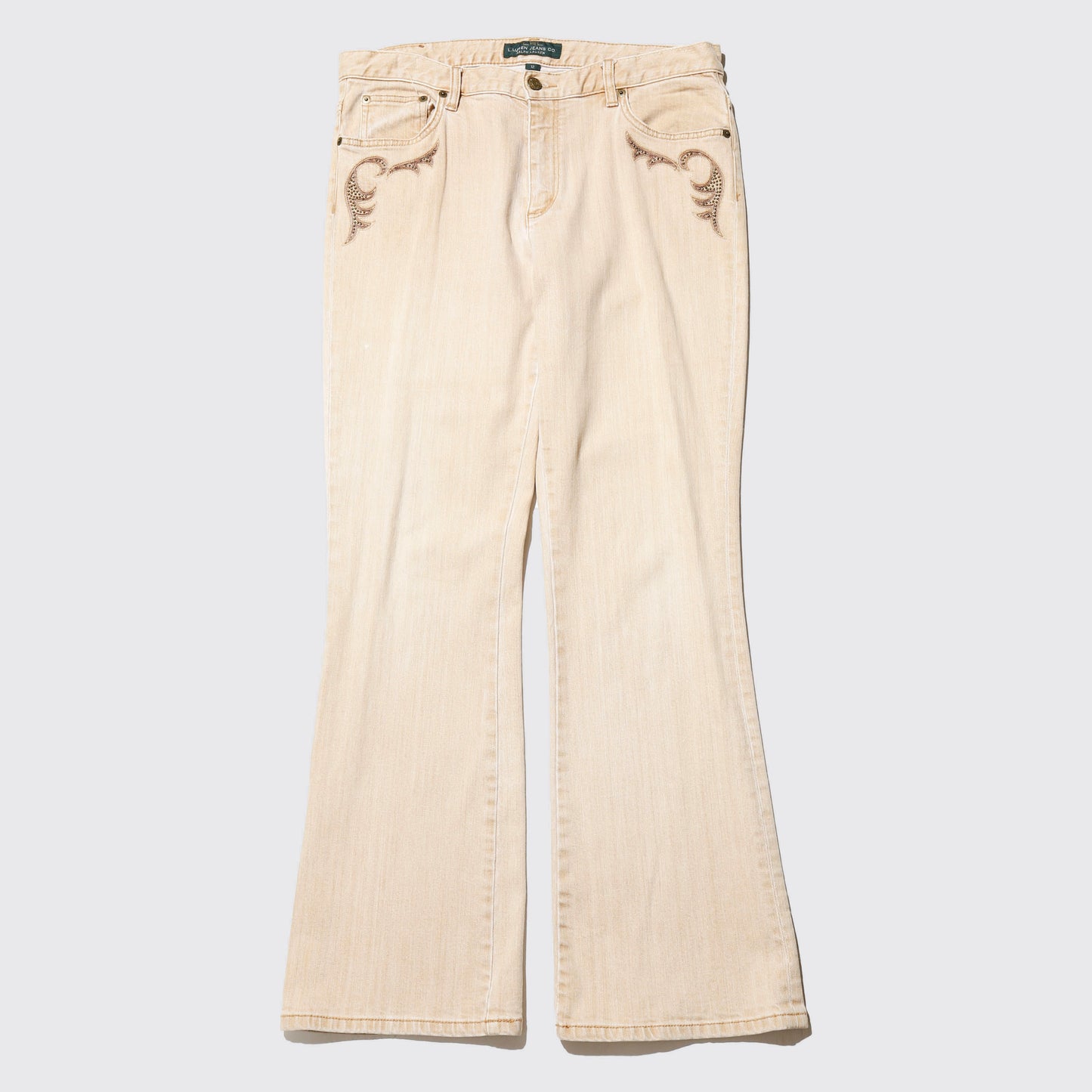vintage lauren jeans ralph lauren western flare jeans