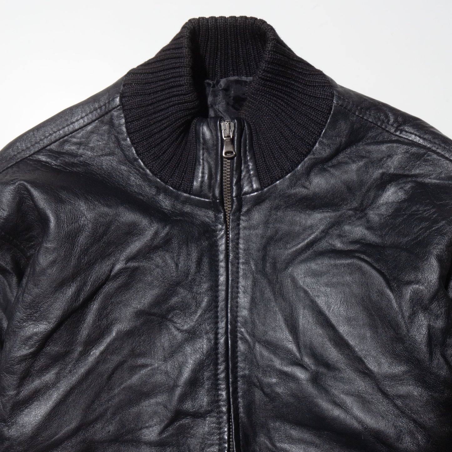 vintage leather tankers jacket