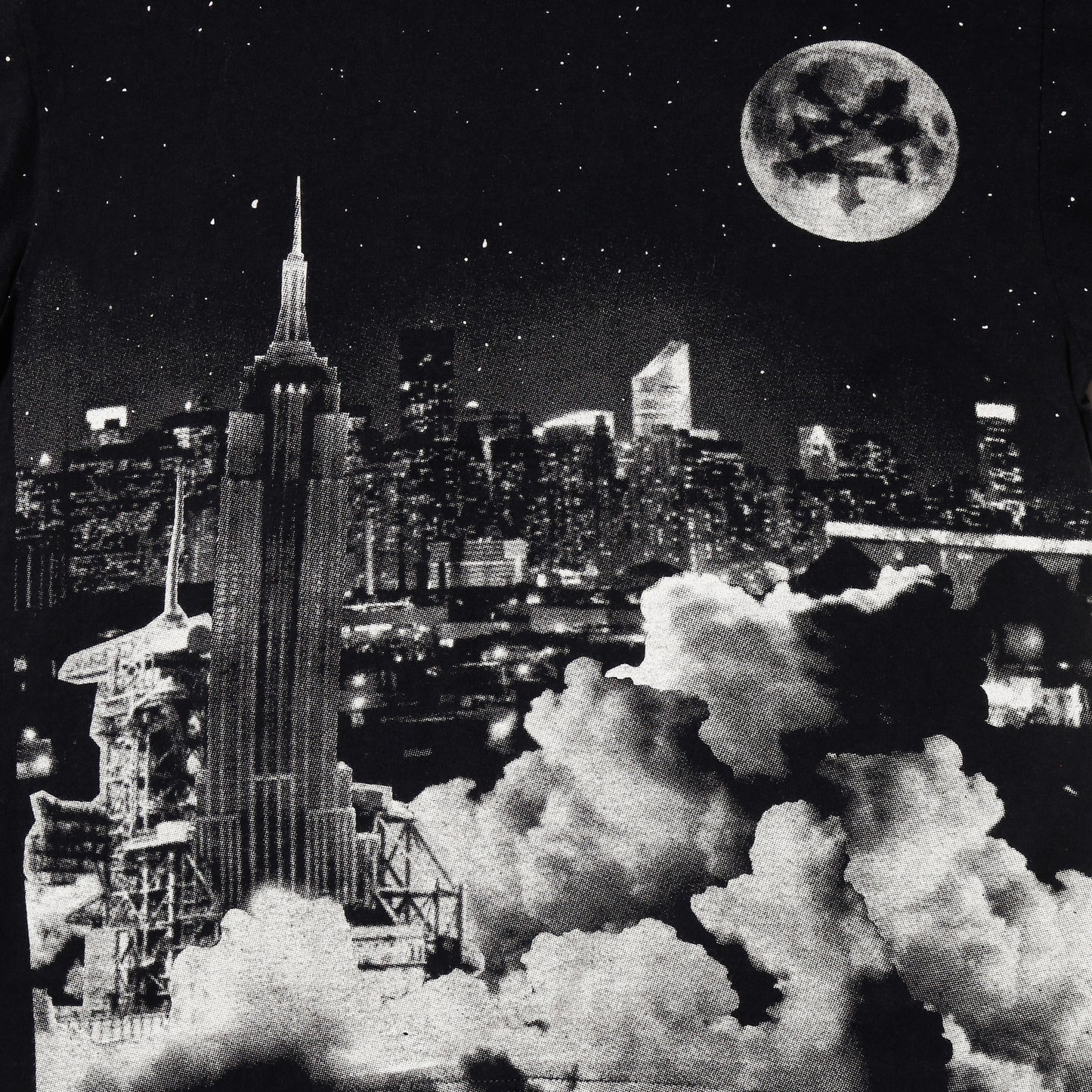 vintage zoo york nyc monochrome t-shirt