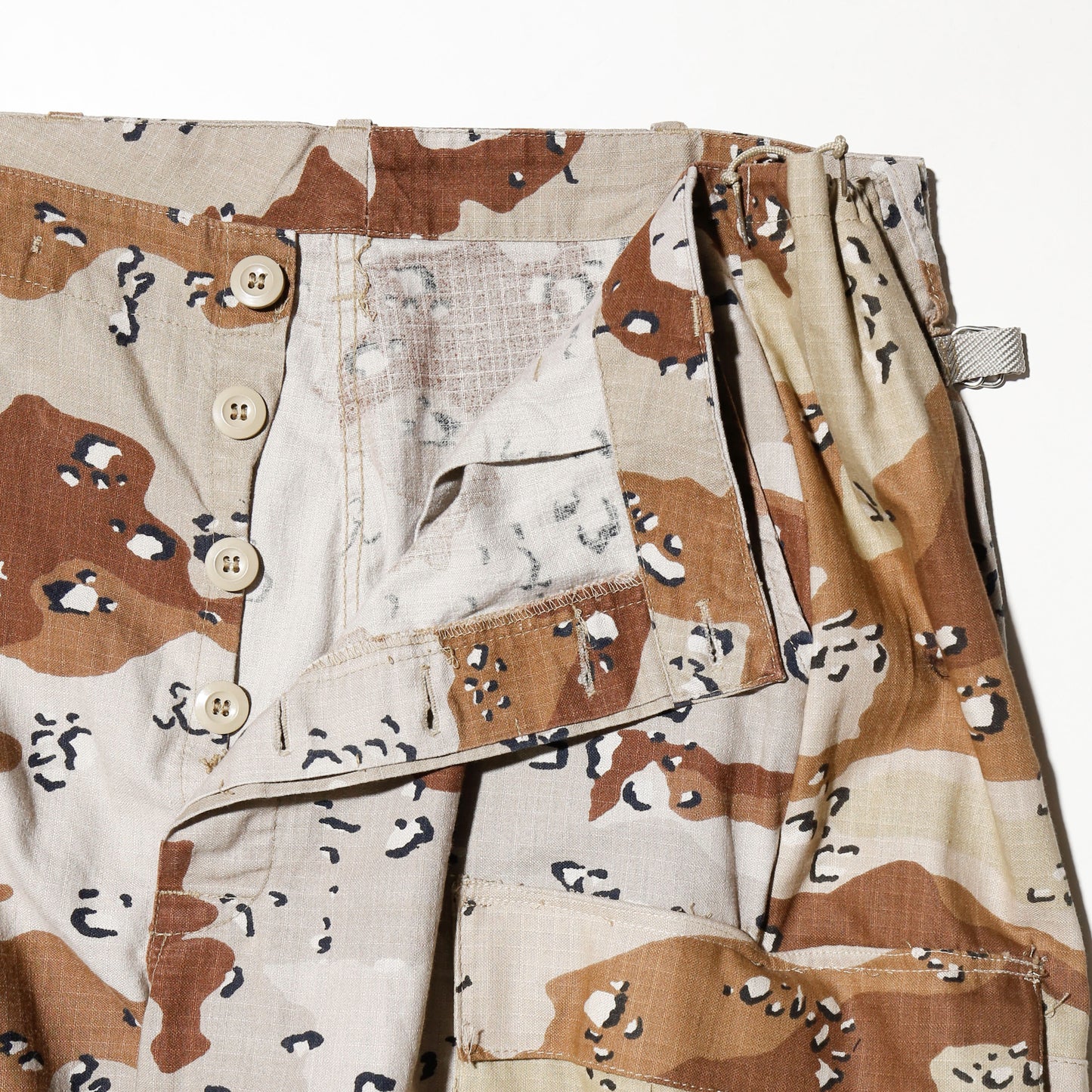 *one-off upside down wide cargo trousers