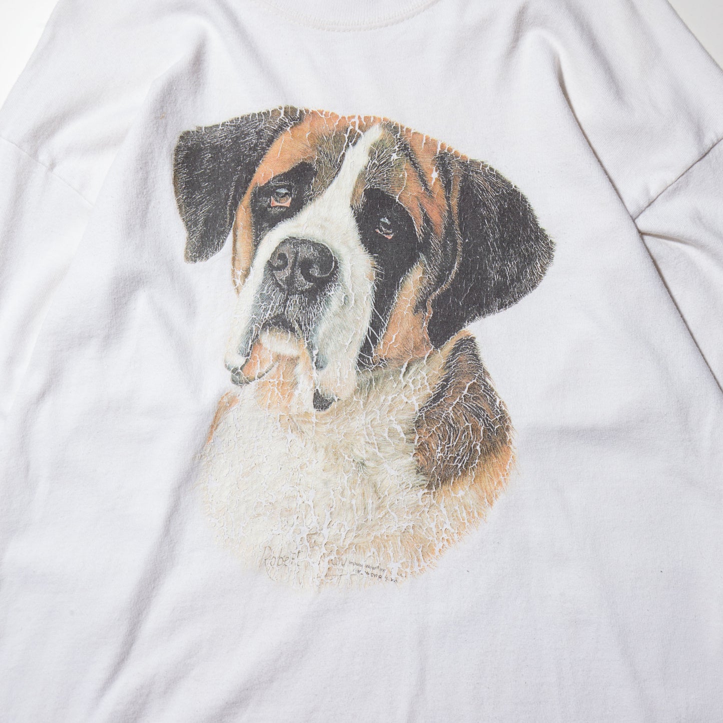 vintage 90's St. Bernard l/s t-shirt