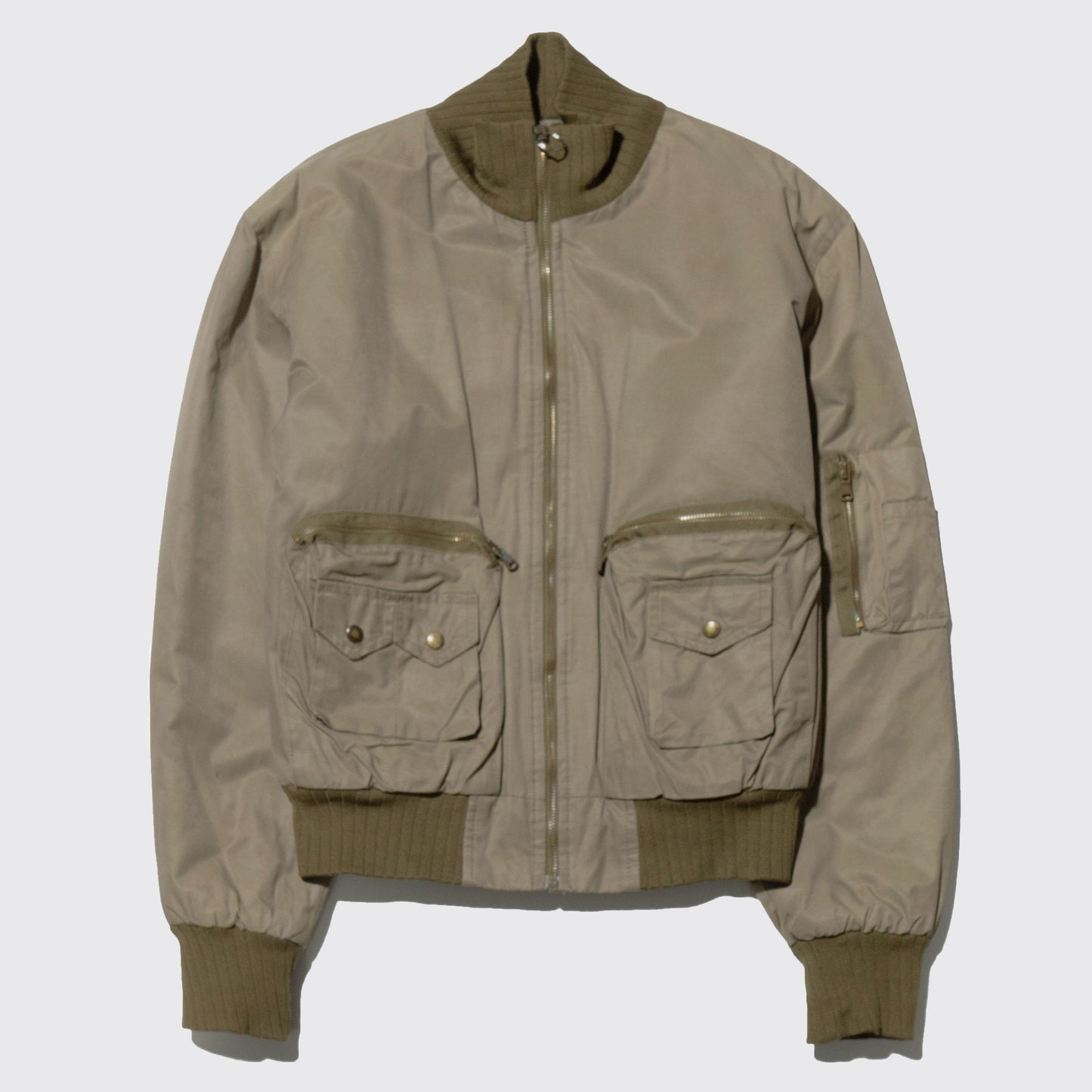 vintage tankers type aviator jacket