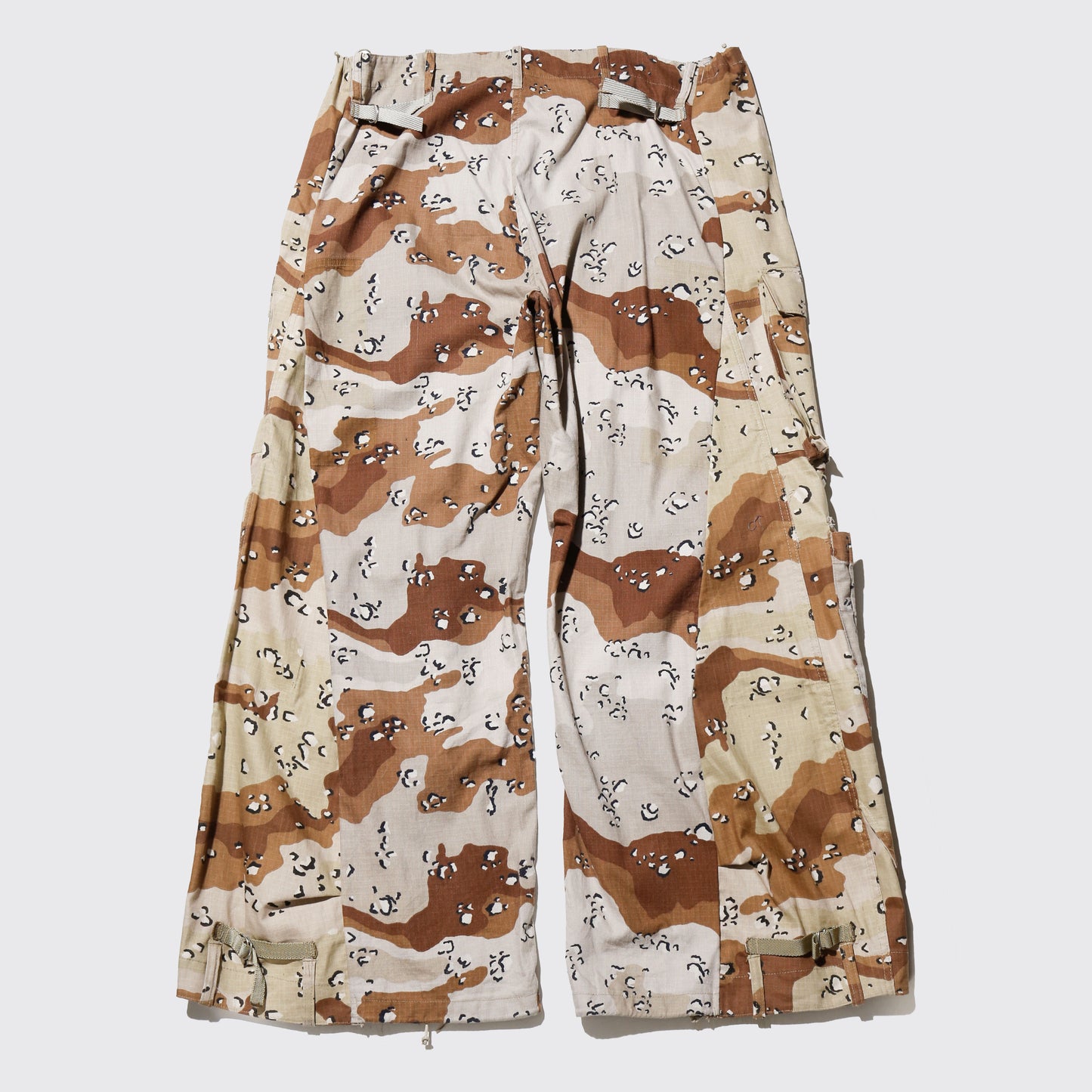 *one-off upside down wide cargo trousers