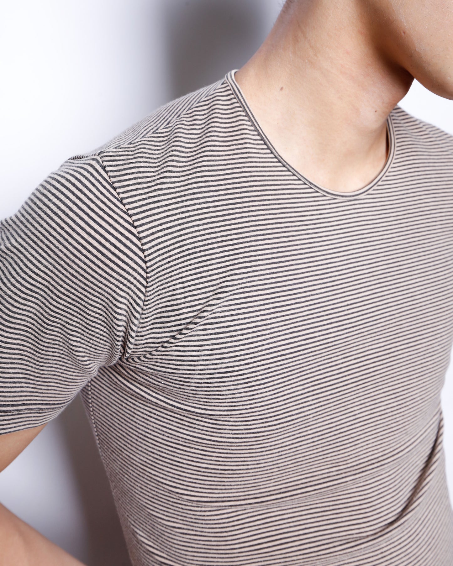 vintage border skinny cut sew