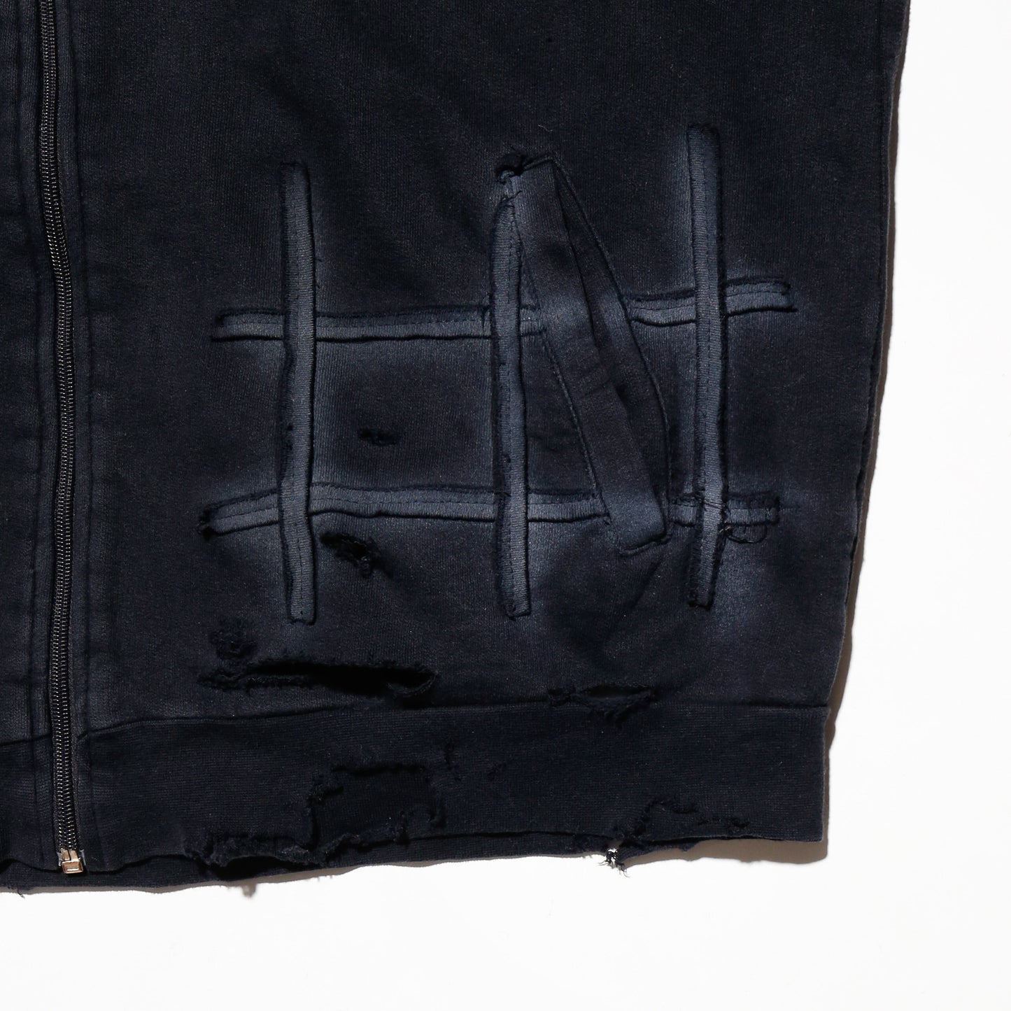 *one-off broken cage hoodie