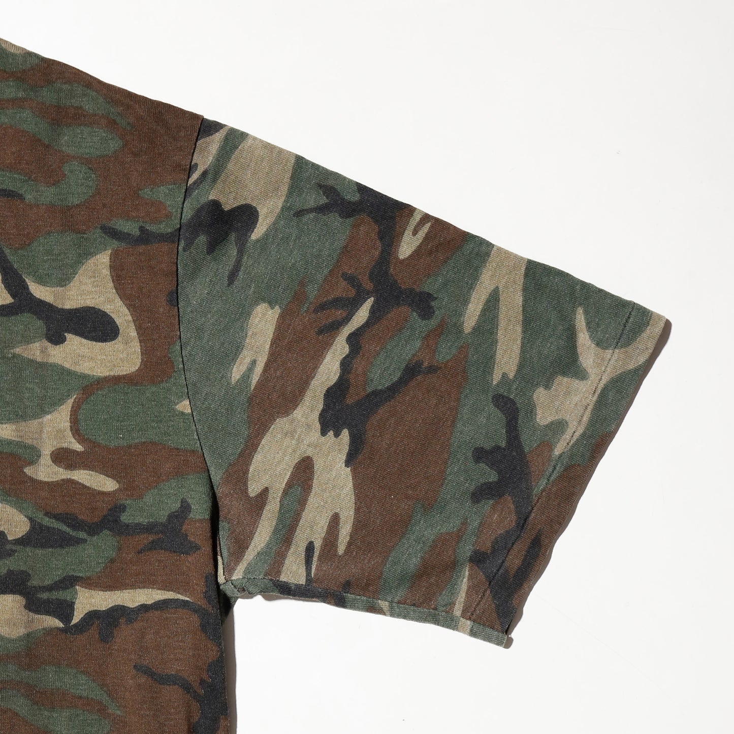 vintage 90's "raw sex" camo t-shirt