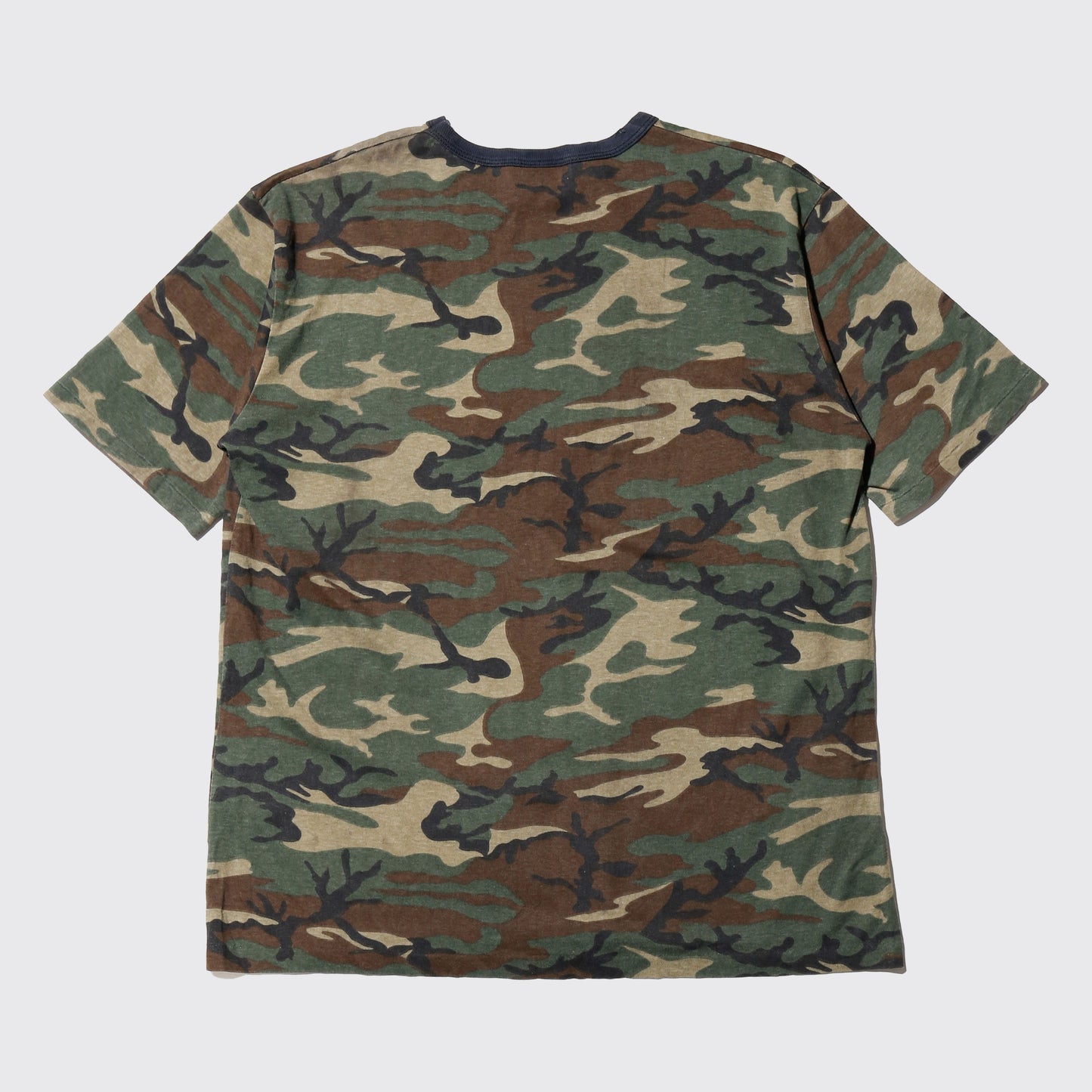 vintage 90's "raw sex" camo t-shirt