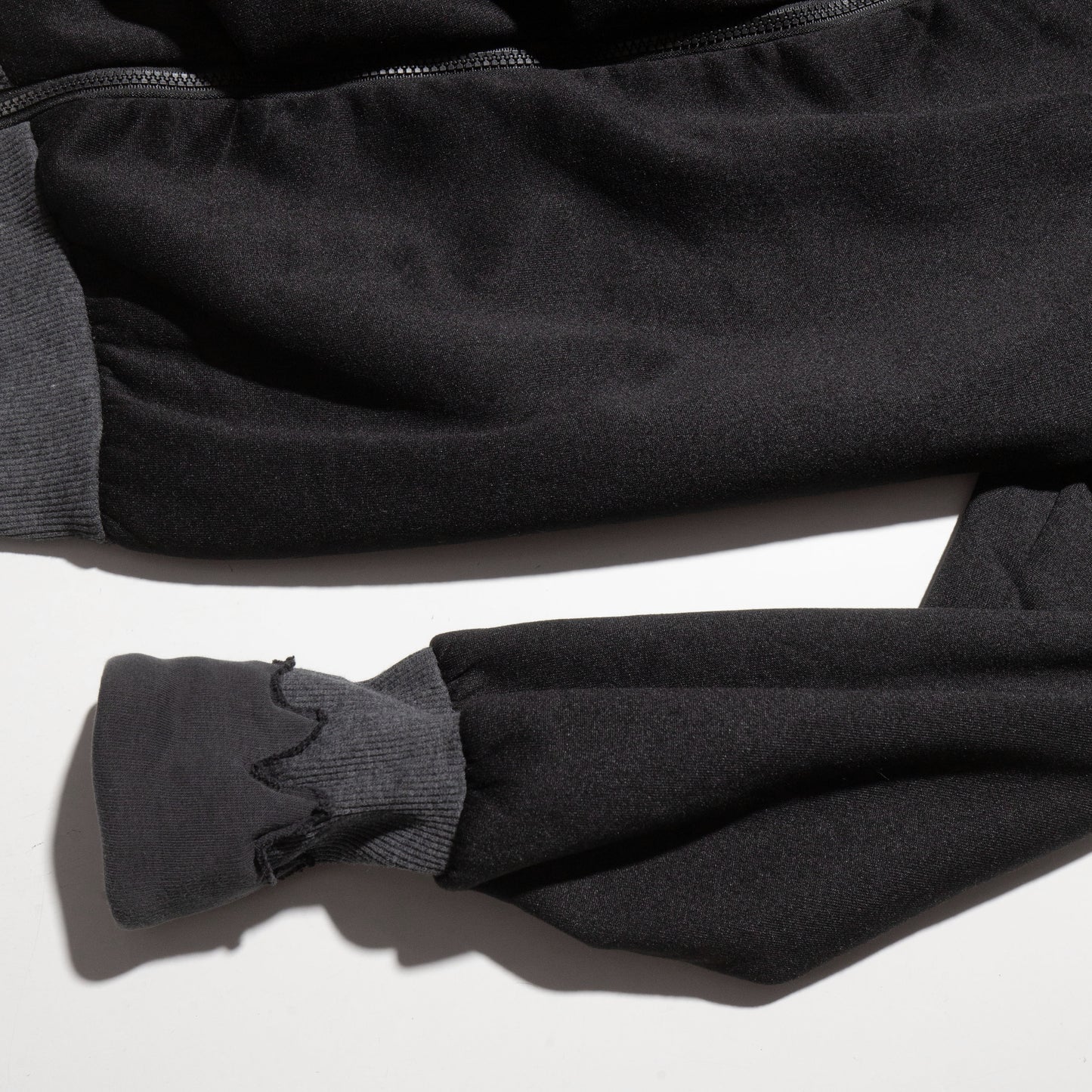 vintage double zip kangaroo hoodie