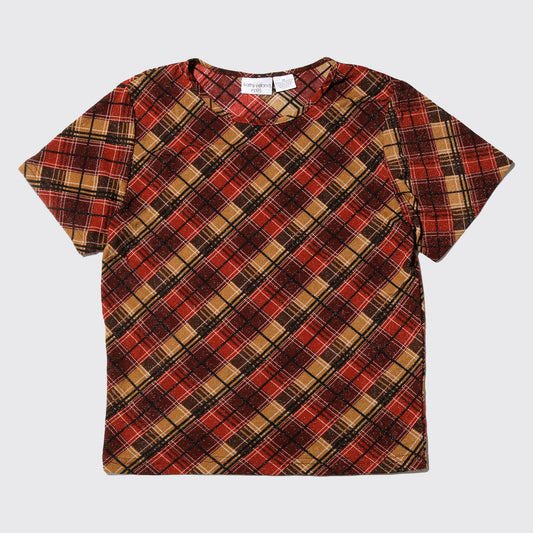 vintage bias lame check h/s