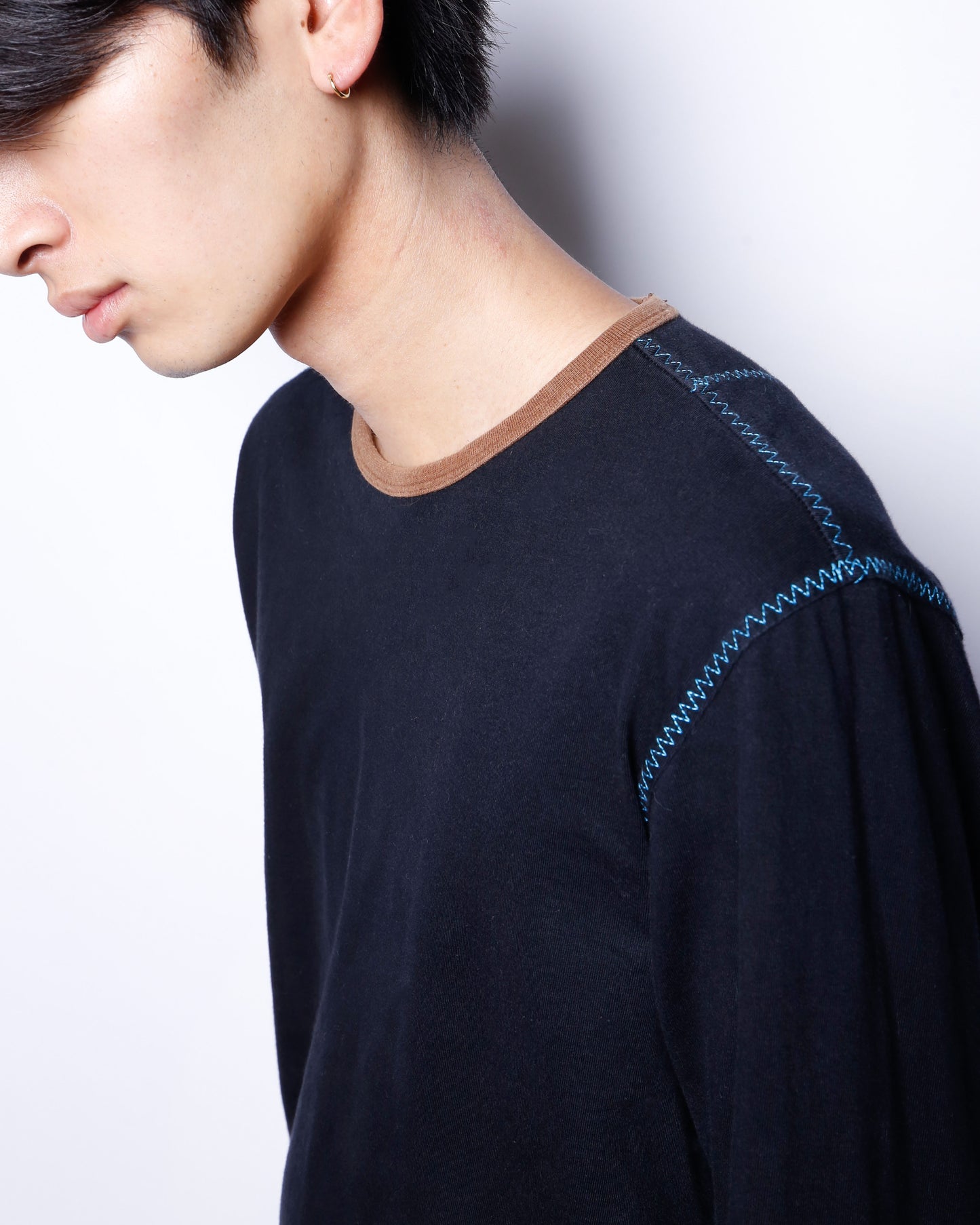 vintage stitched hybrid cut sew