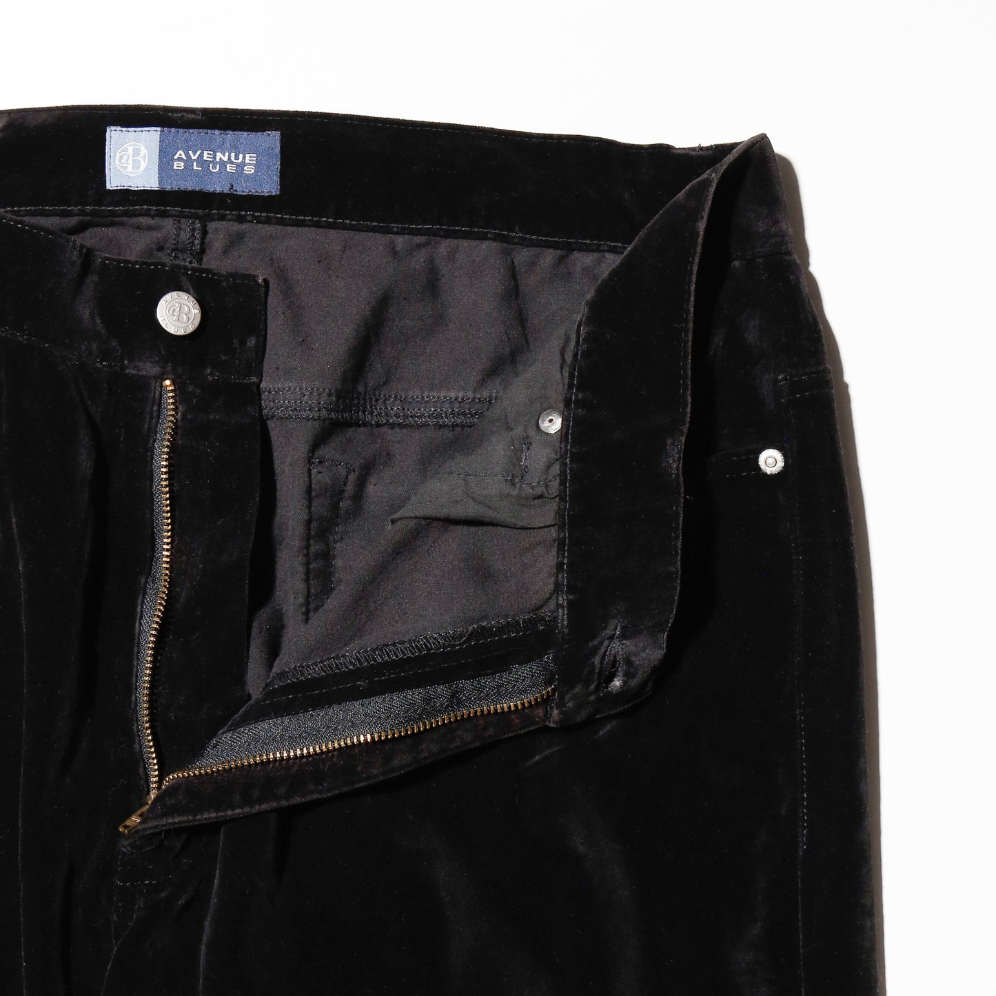 vintage velvet trucker set up