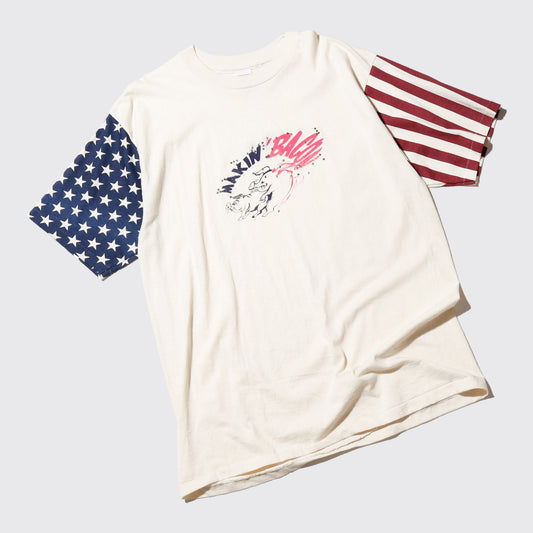 *one-off "making bagon" hand screen t-shirt