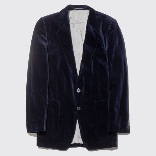 vintage 80's Yves Saint Laurent velvet tailored jacket