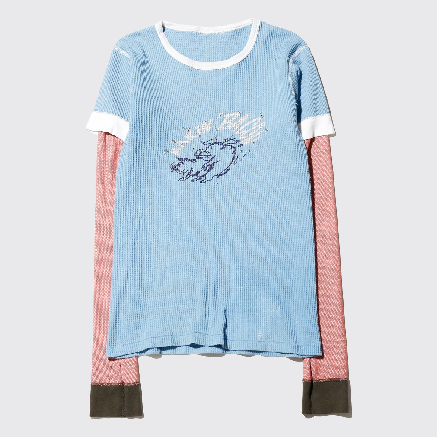 *one-off"making bacon" hand screen l/s