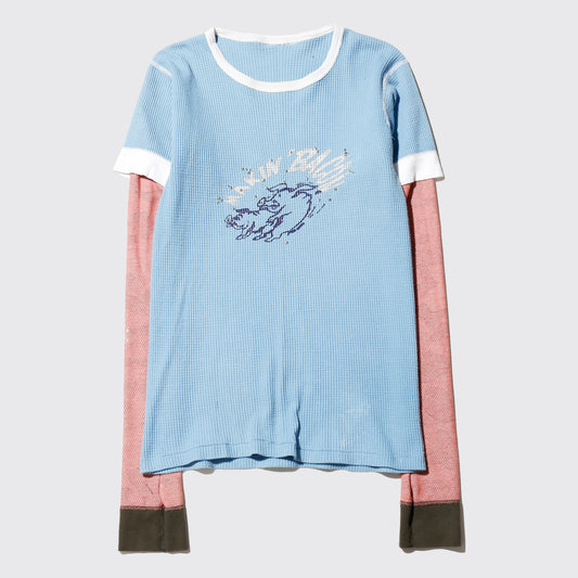 *one-off "making bacon" hand screen l/s