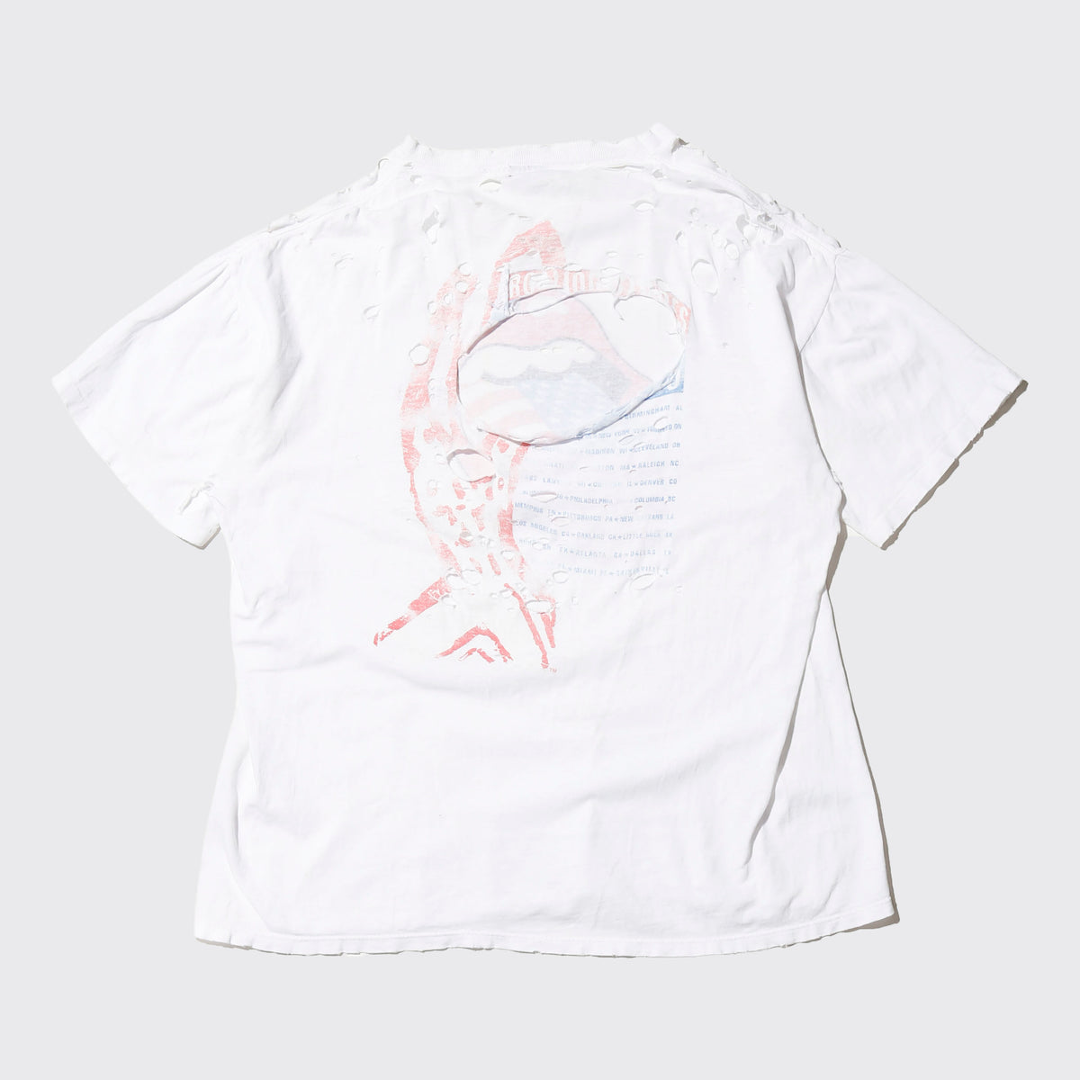 vintage 1994's The Rolling Stones broken t-shirt