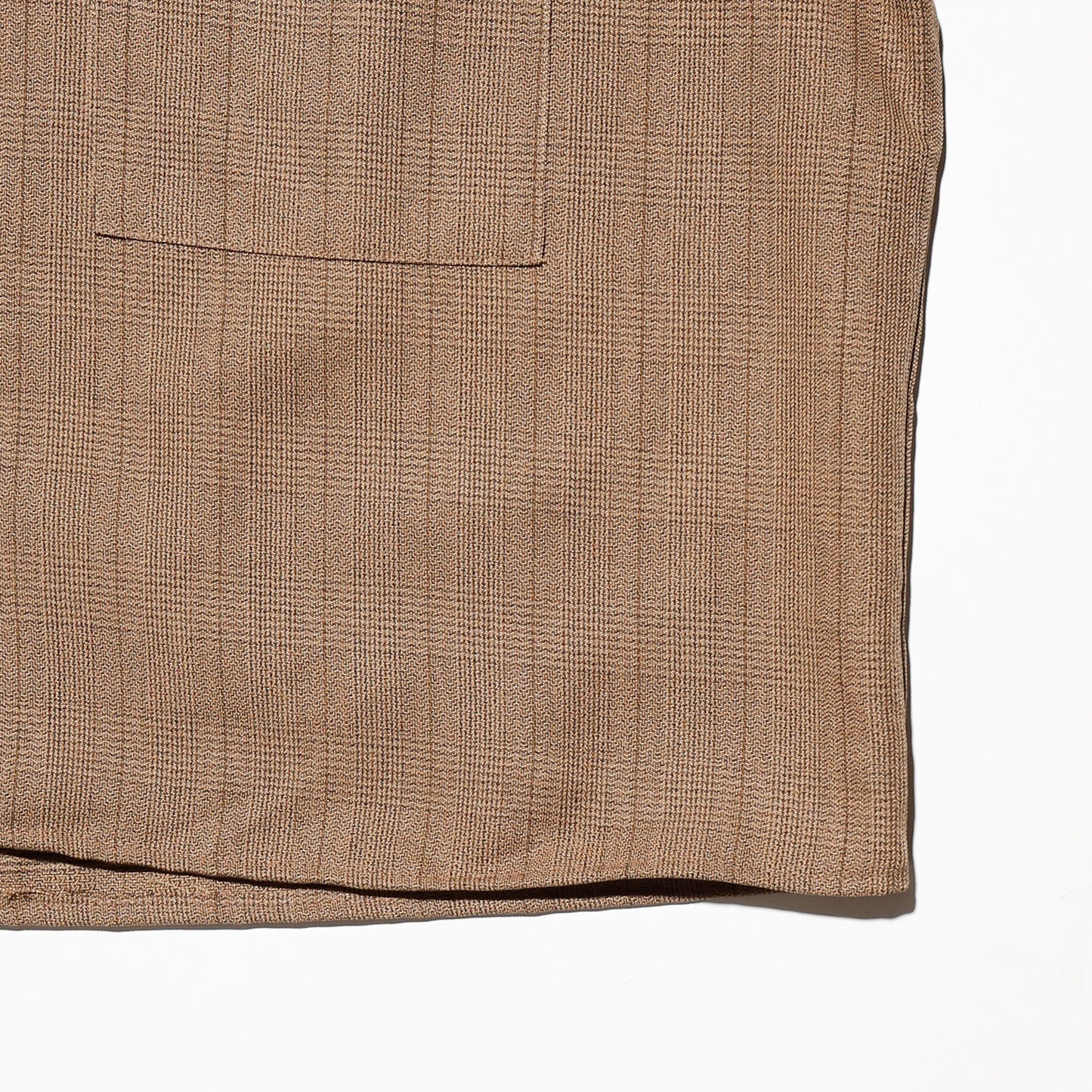 *one-off cropped check bowtie shirt