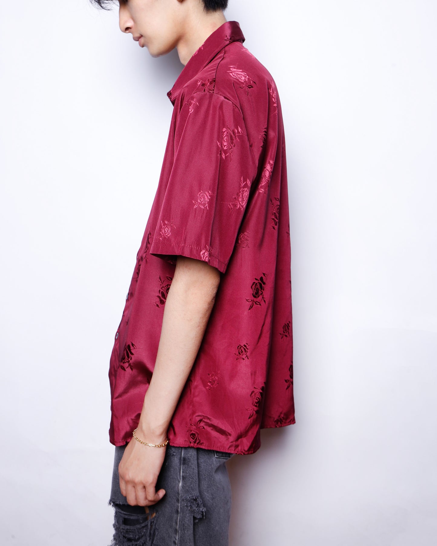 vintage rose statin h/s shirt