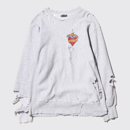 *one-off 90's lee "valentines party" broken sweat