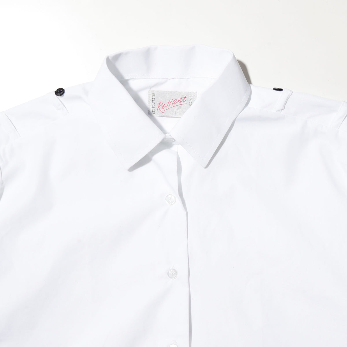 vintage 80's Reliant epaulet h/s shirt