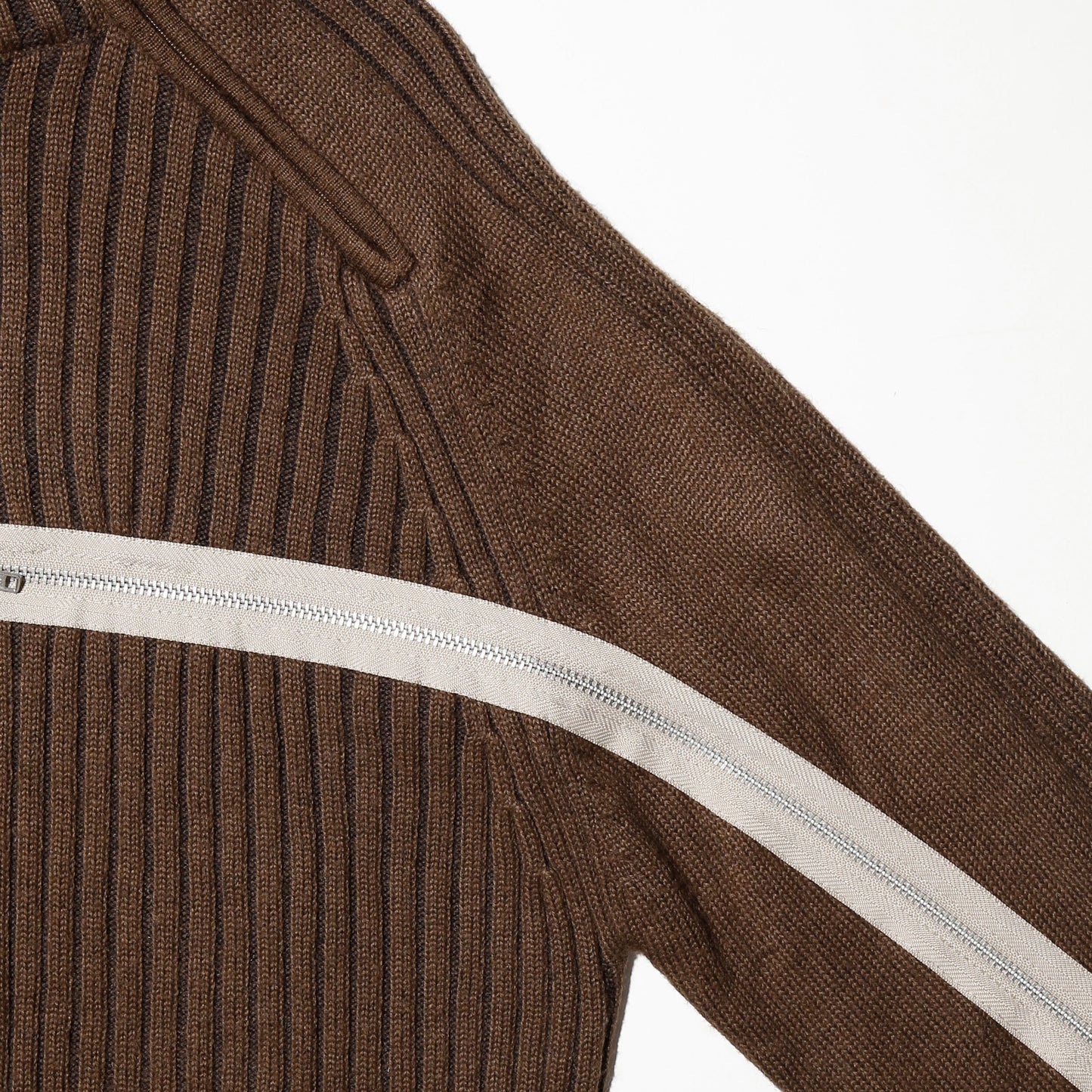 *One-off cross zip sweater