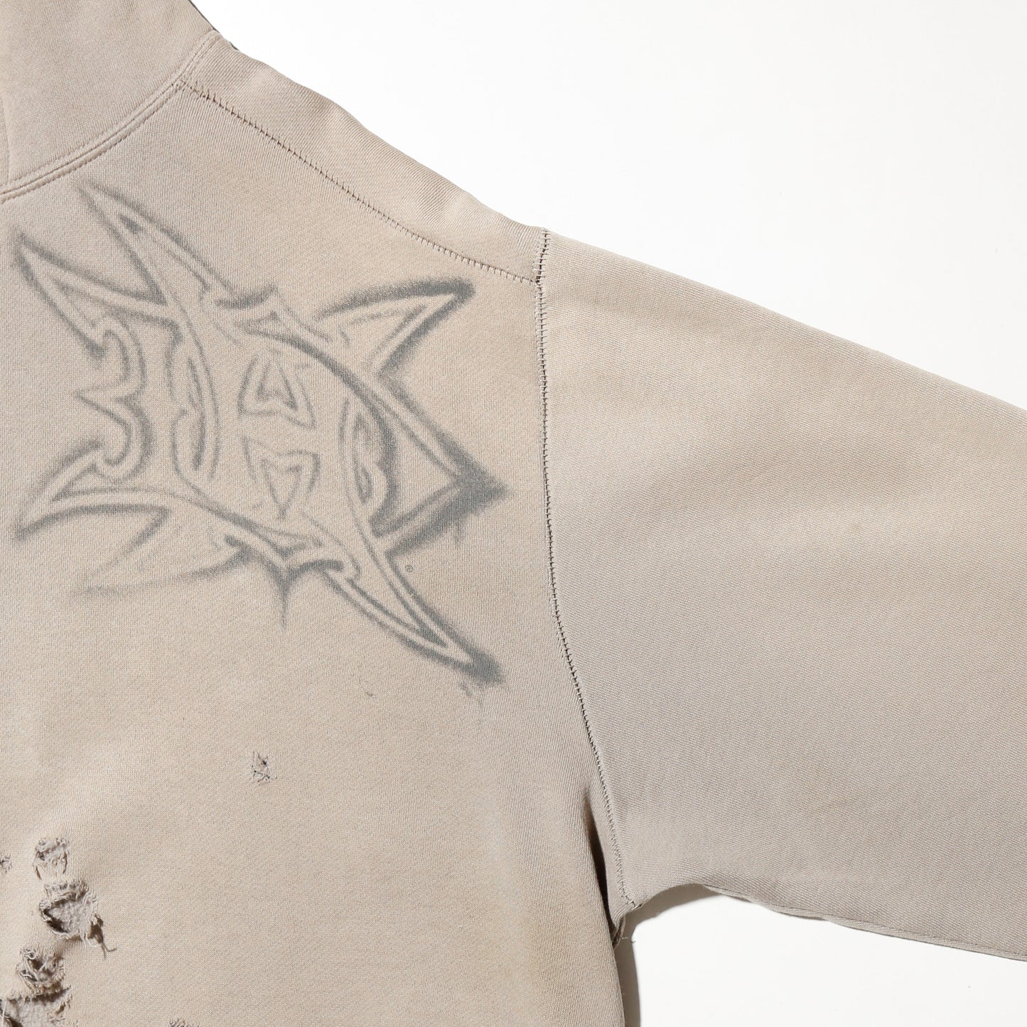 *one-off harley davidson broken hoodie