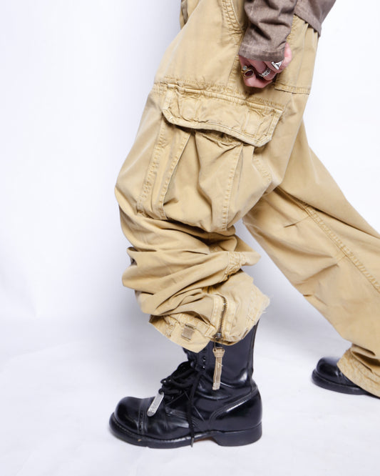 vintage 00's utility cargo trousers