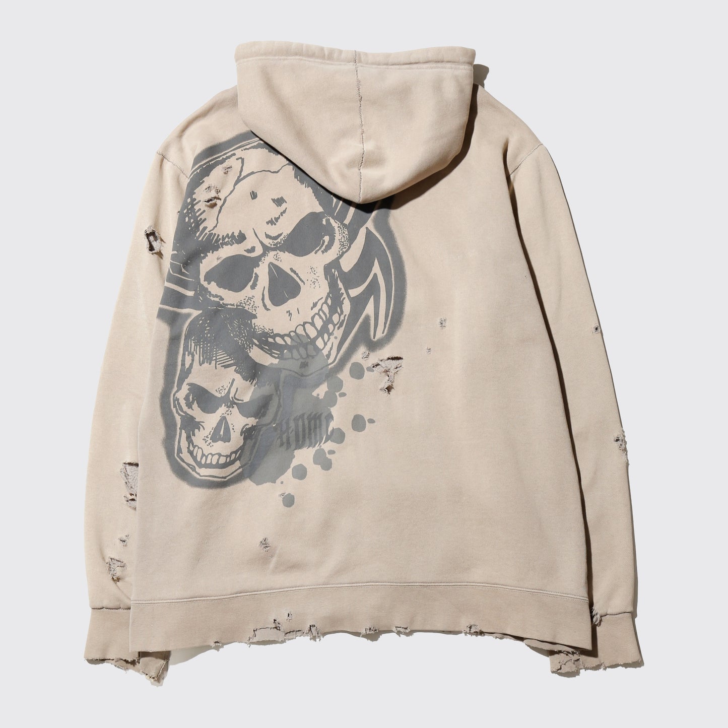 *one-off harley davidson broken hoodie