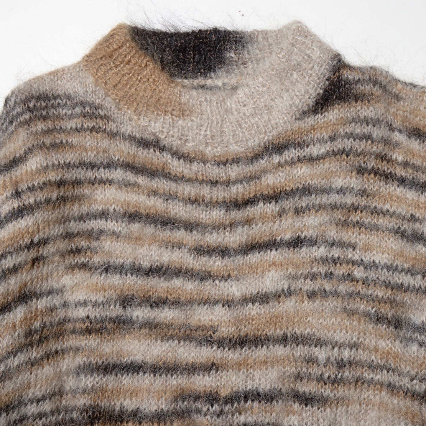 vintage melange mohair sweater