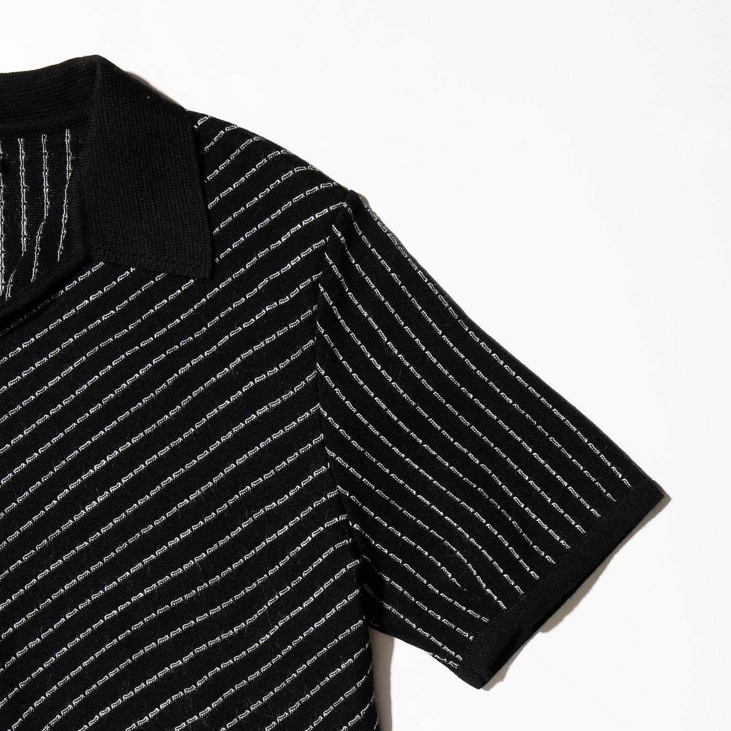 vintage 70-80's diagonal skipper polo h/s