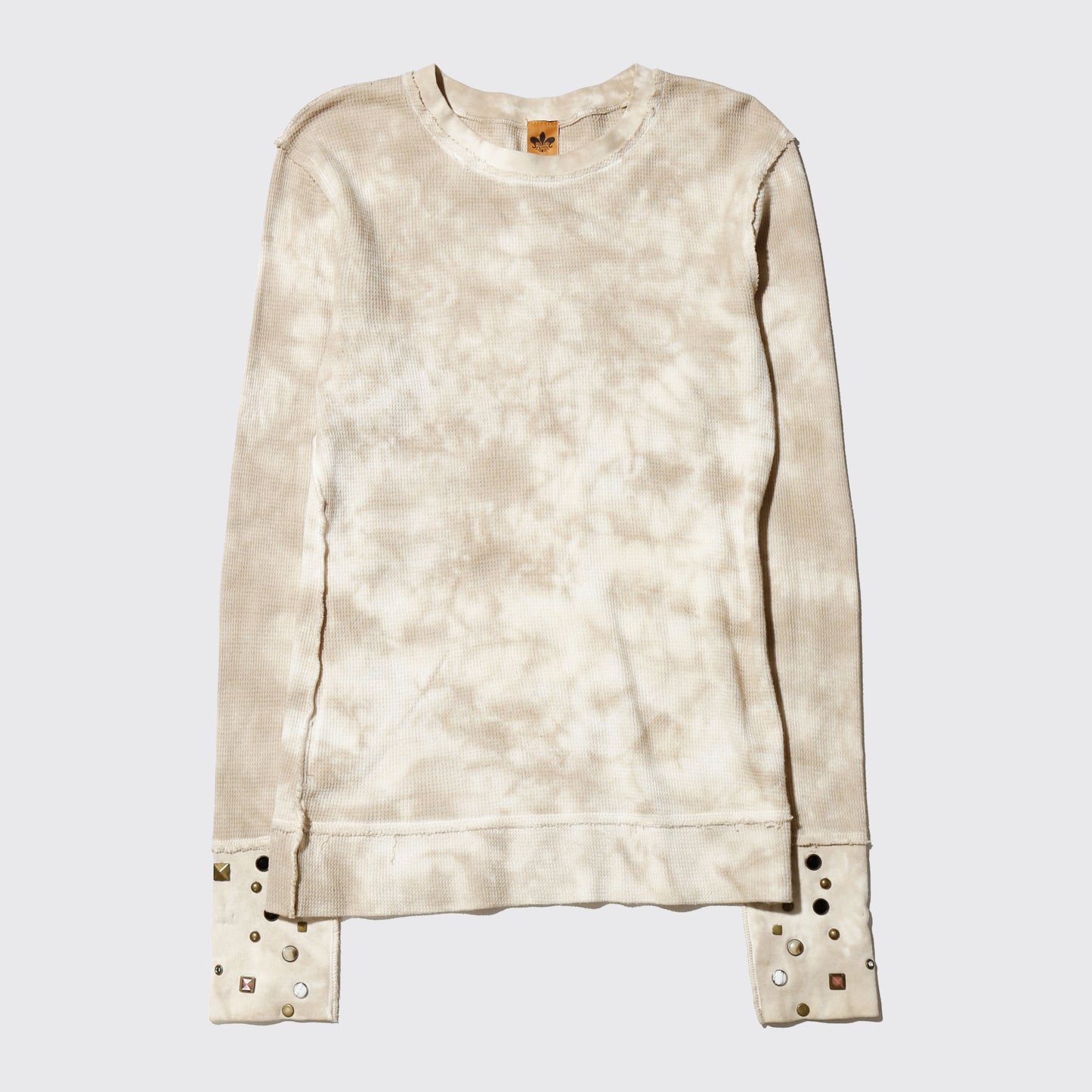 vintage acid studs cuffs thermal l/s