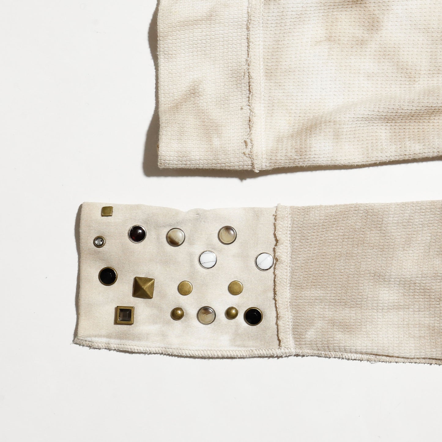 vintage acid studs cuffs thermal l/s