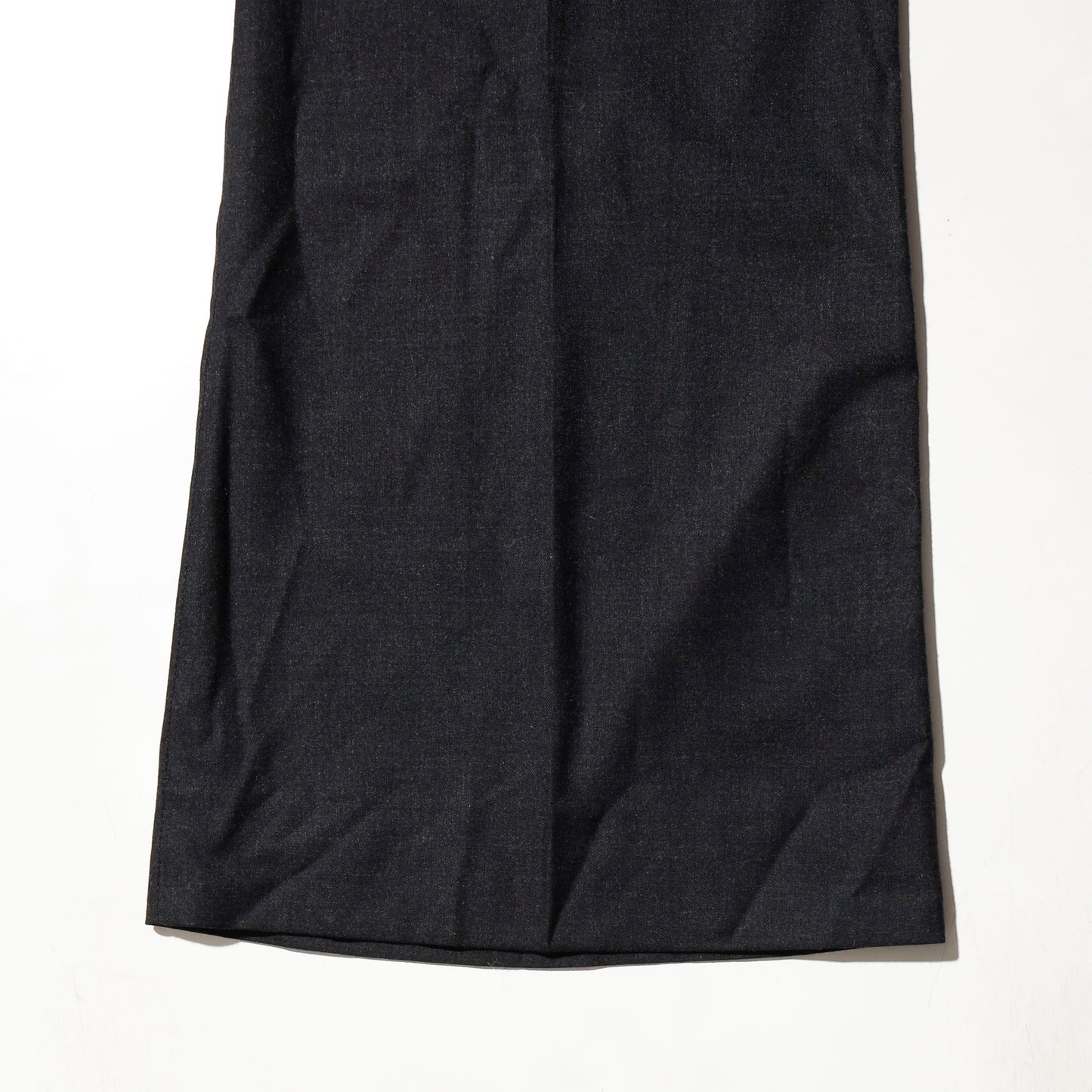 vintage low rise wrapped flare slacks