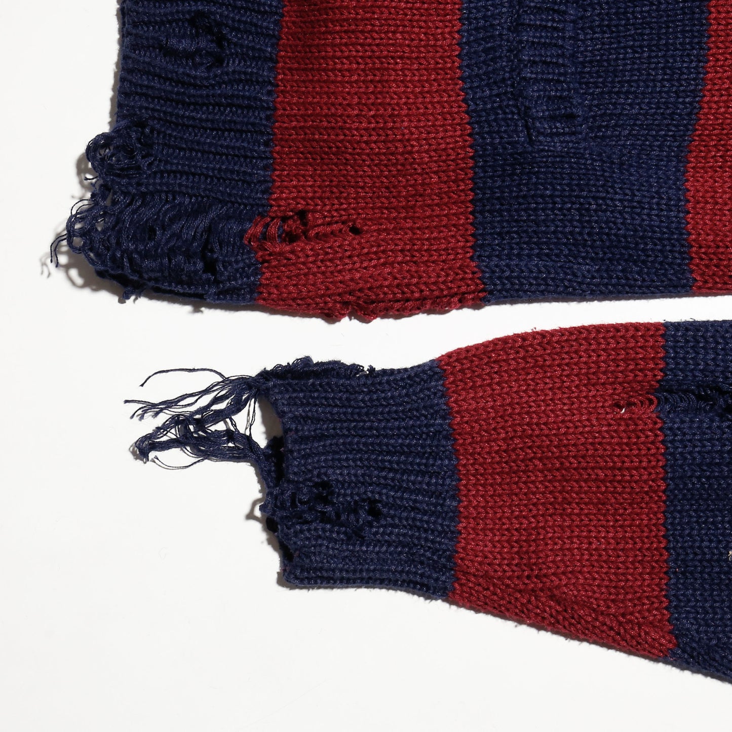 *one-off broken border cardigan